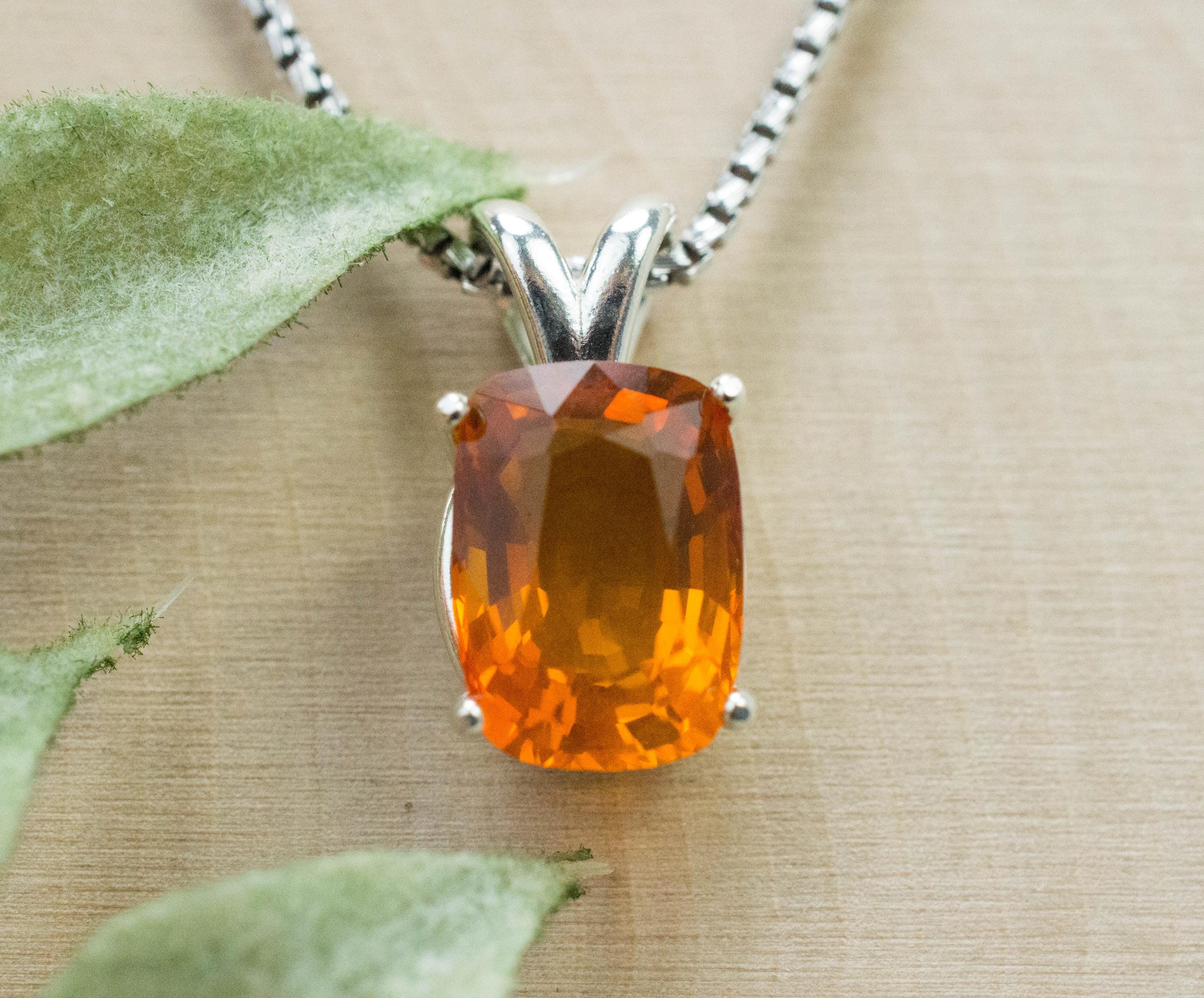 Amber Pendant; Natural Untreated Burma Amber; 1.290cts - Mark Oliver Gems