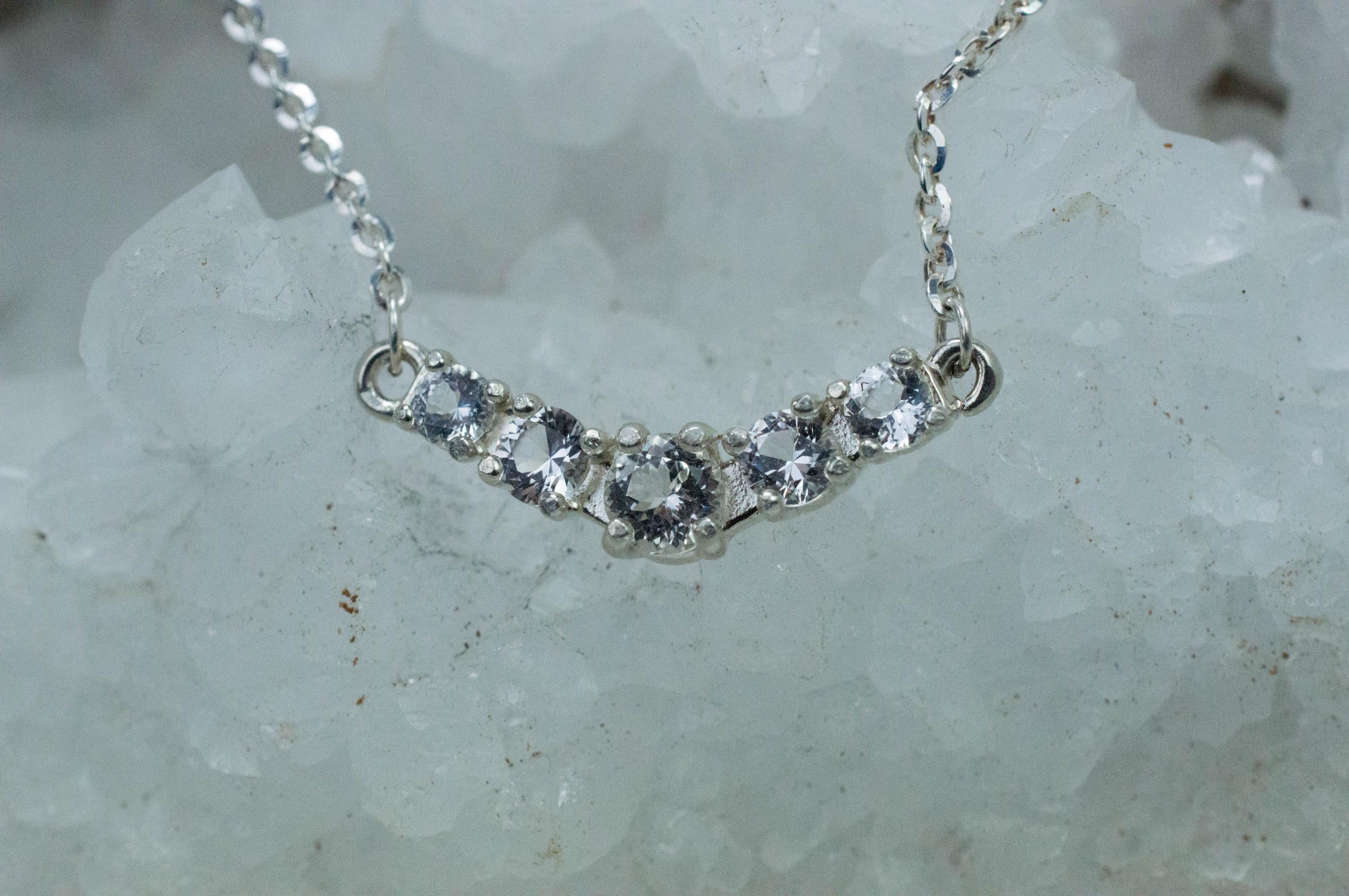 Danburite Pendant; Natural Untreated Mexico Danburite; 1.245cts - Mark Oliver Gems