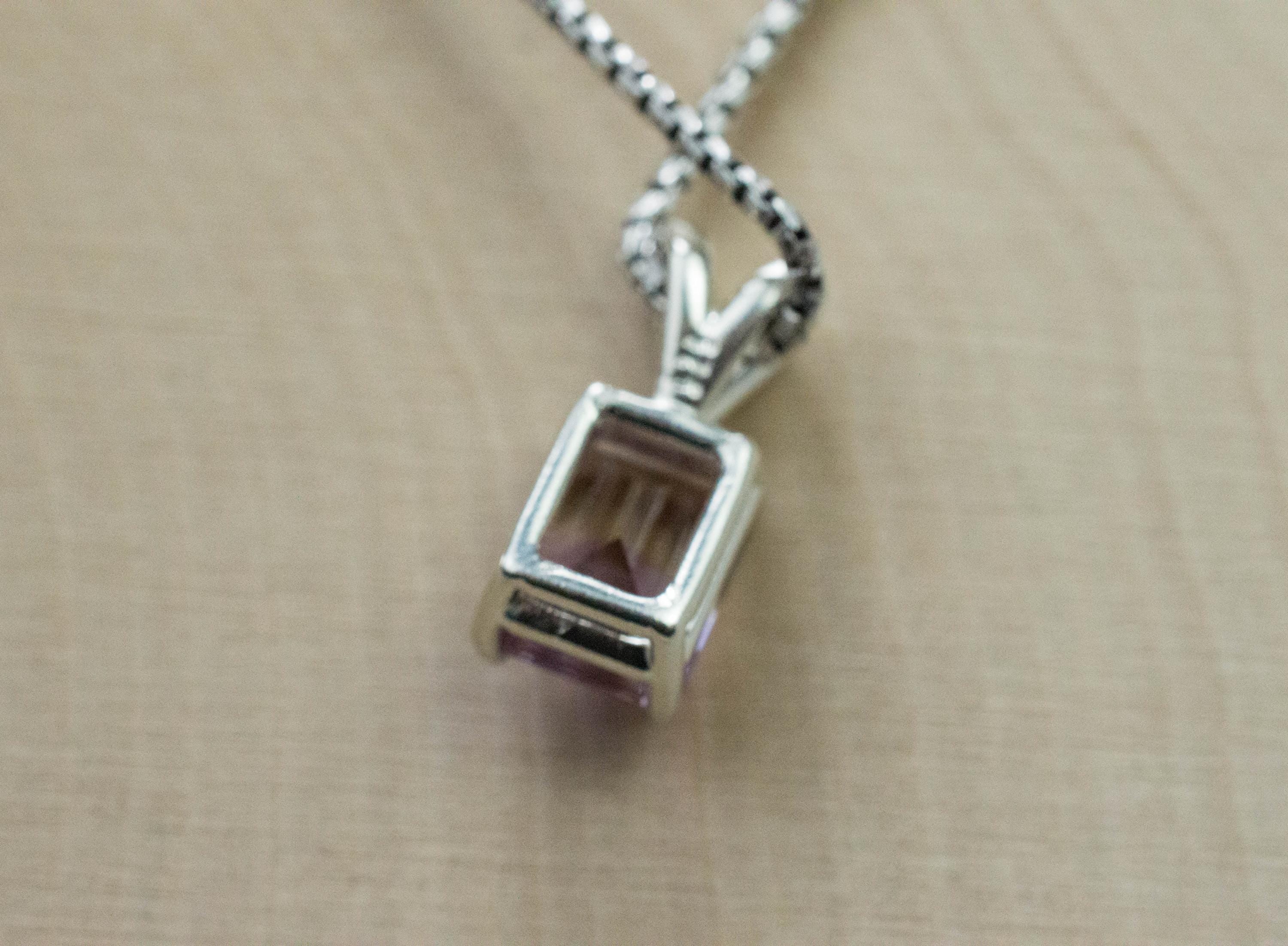 Ametrine Pendant; Natural Untreated Bolivia Ametrine; 2.065cts - Mark Oliver Gems