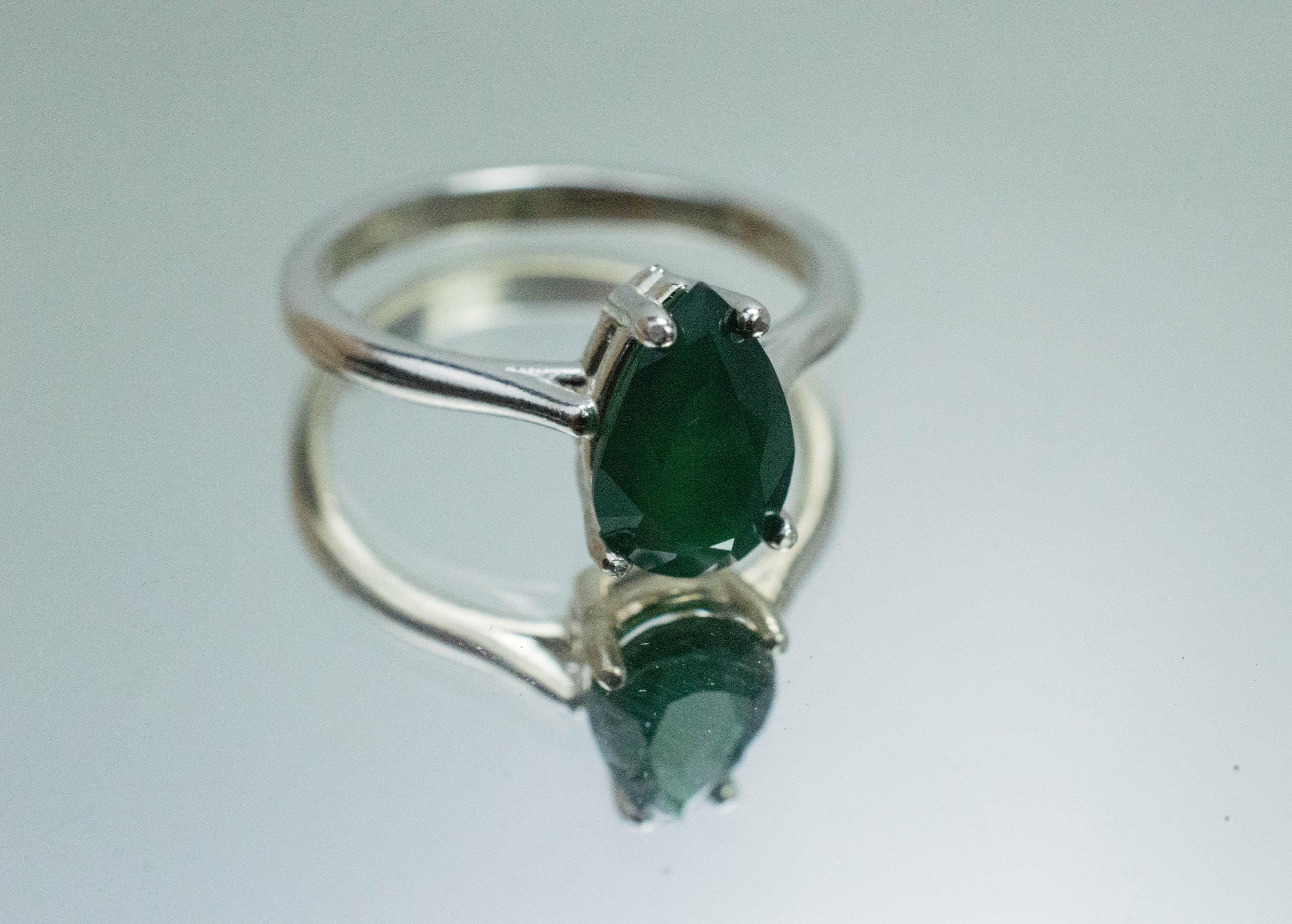 Chrome Chalcedony Ring; Natural Untreated Zimbabwe Chalcedony; 1.430cts - Mark Oliver Gems