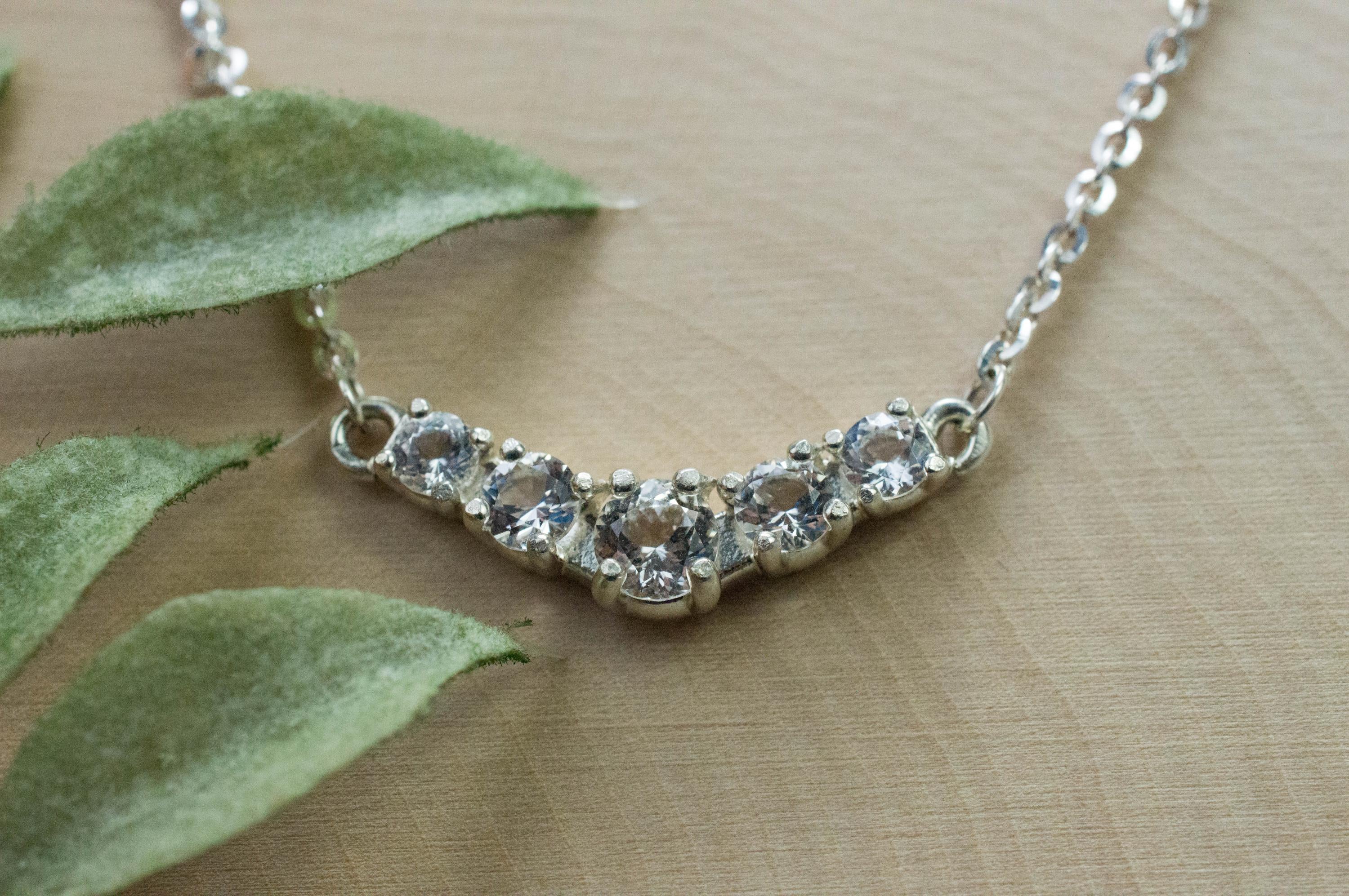 Danburite Pendant; Natural Untreated Mexico Danburite; 1.245cts - Mark Oliver Gems