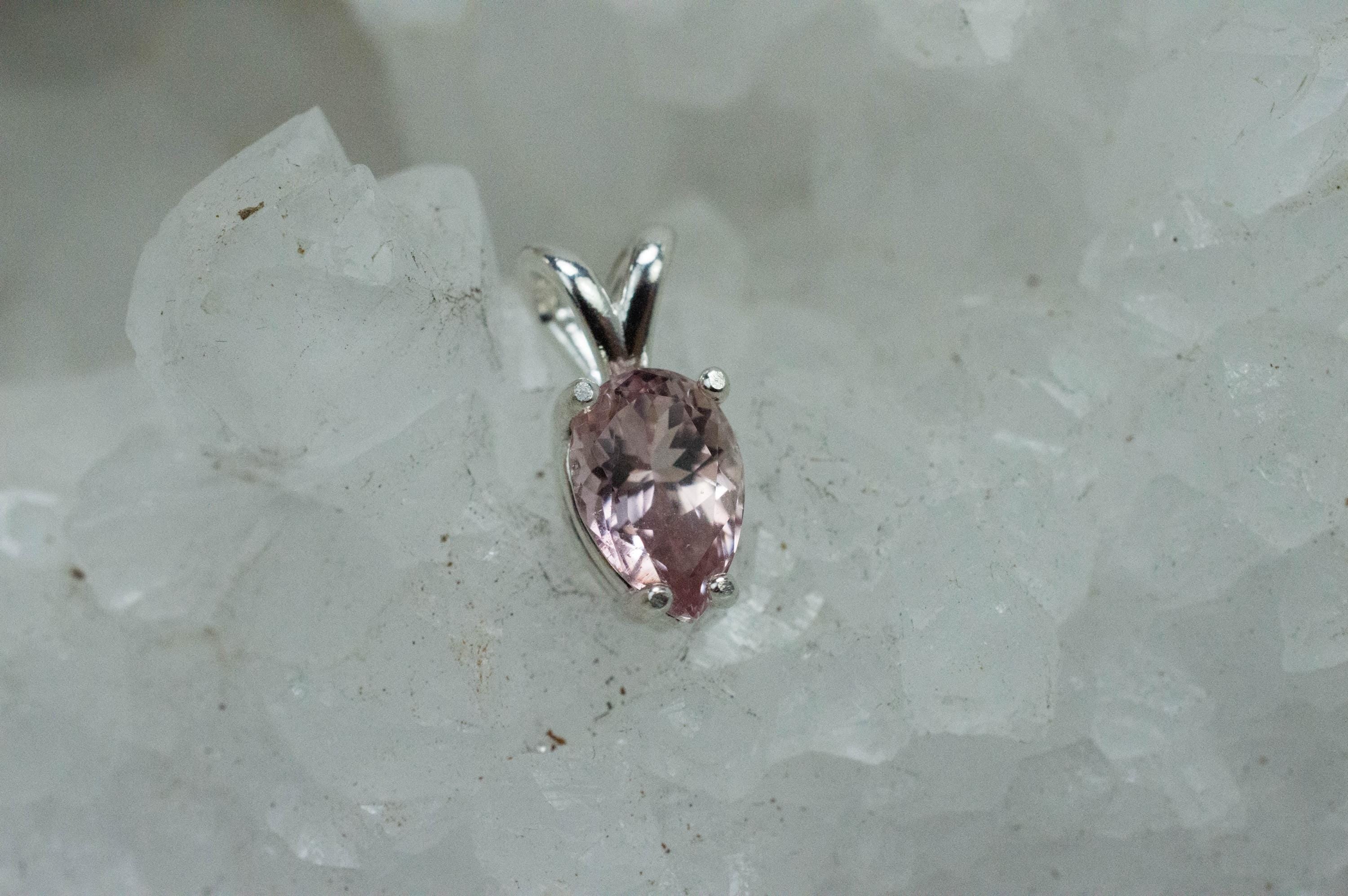 Pink Tourmaline Pendant, Natural Untreated San Diego Tourmaline; 1.325cts - Mark Oliver Gems