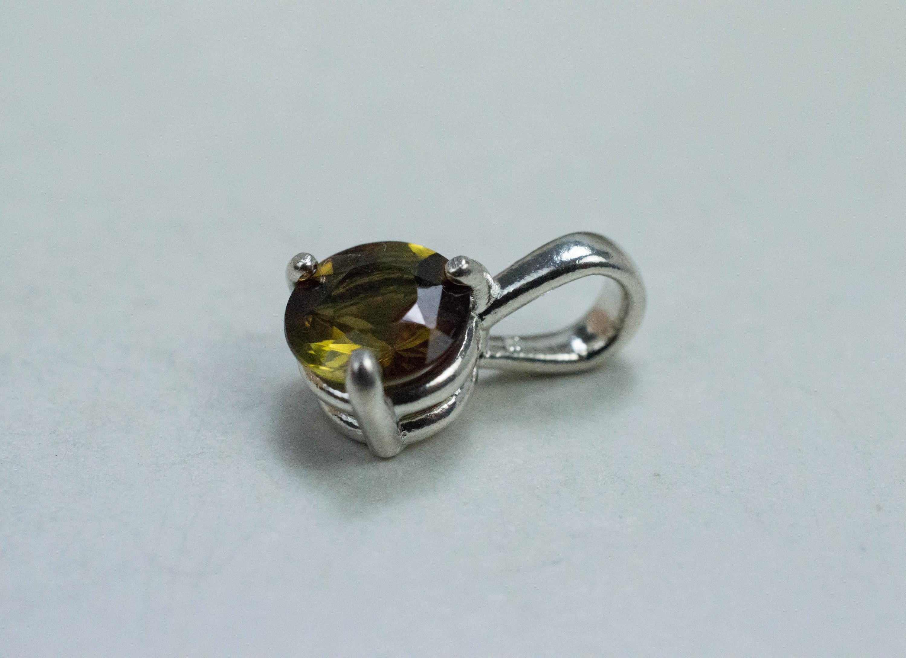 Andalusite Pendant, Natural Untreated Brazil Andalusite; 1.020cts - Mark Oliver Gems