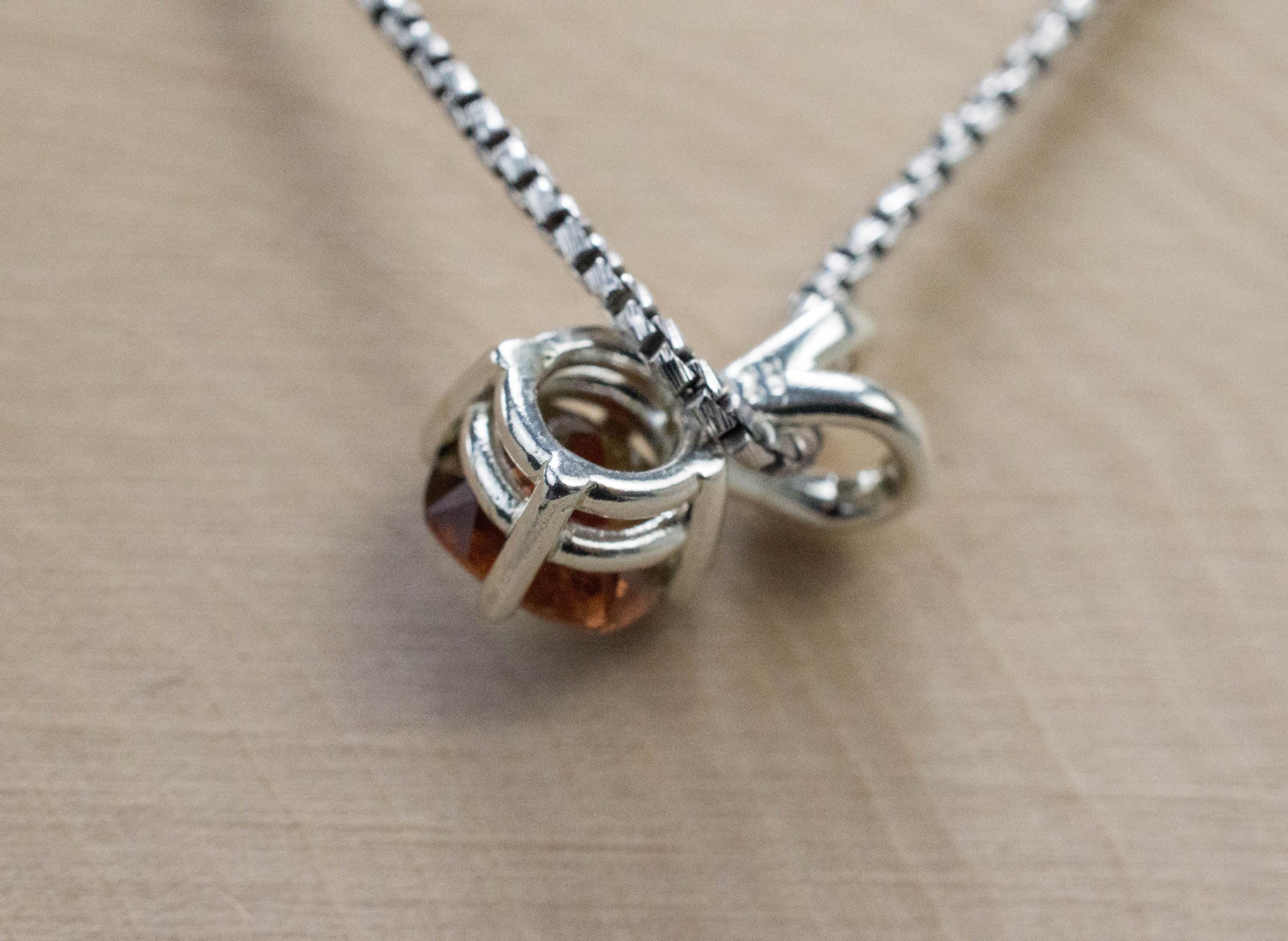 Andalusite Pendant, Natural Untreated Brazil Andalusite; 1.460cts - Mark Oliver Gems