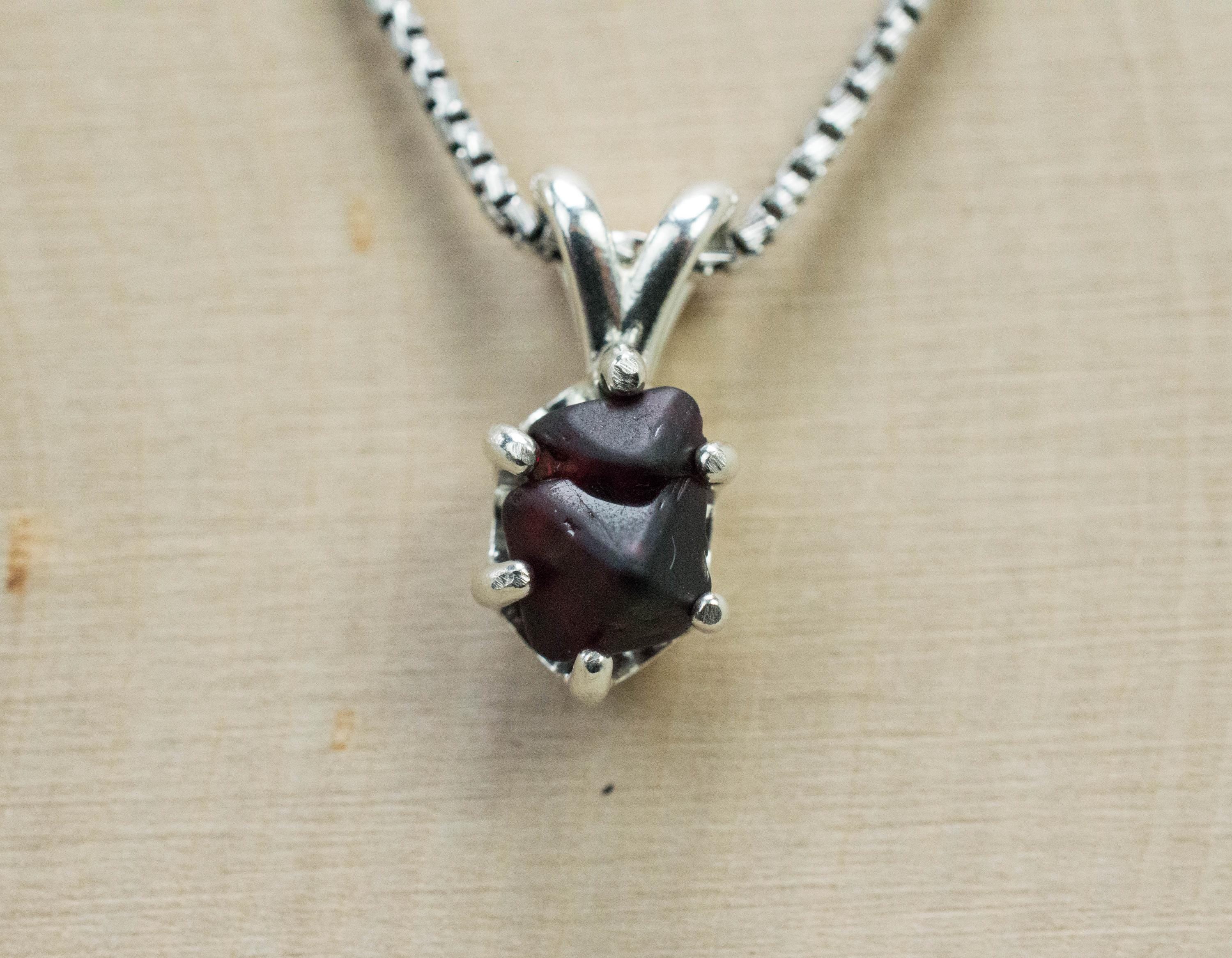 Red Spinel Pendant; Natural Untreated Burma Spinel; 1.980cts - Mark Oliver Gems