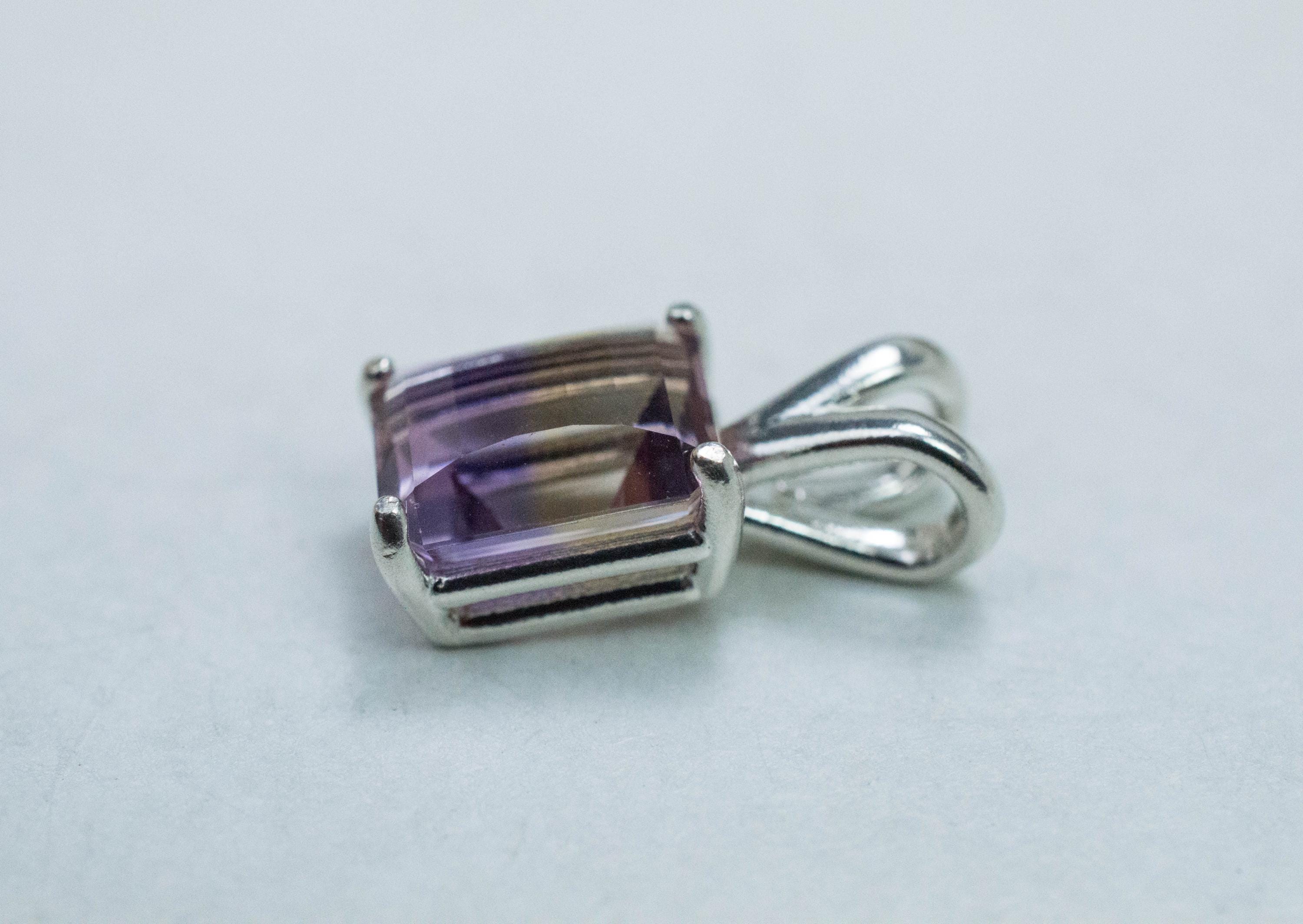 Ametrine Pendant; Natural Untreated Bolivia Ametrine; 2.065cts - Mark Oliver Gems