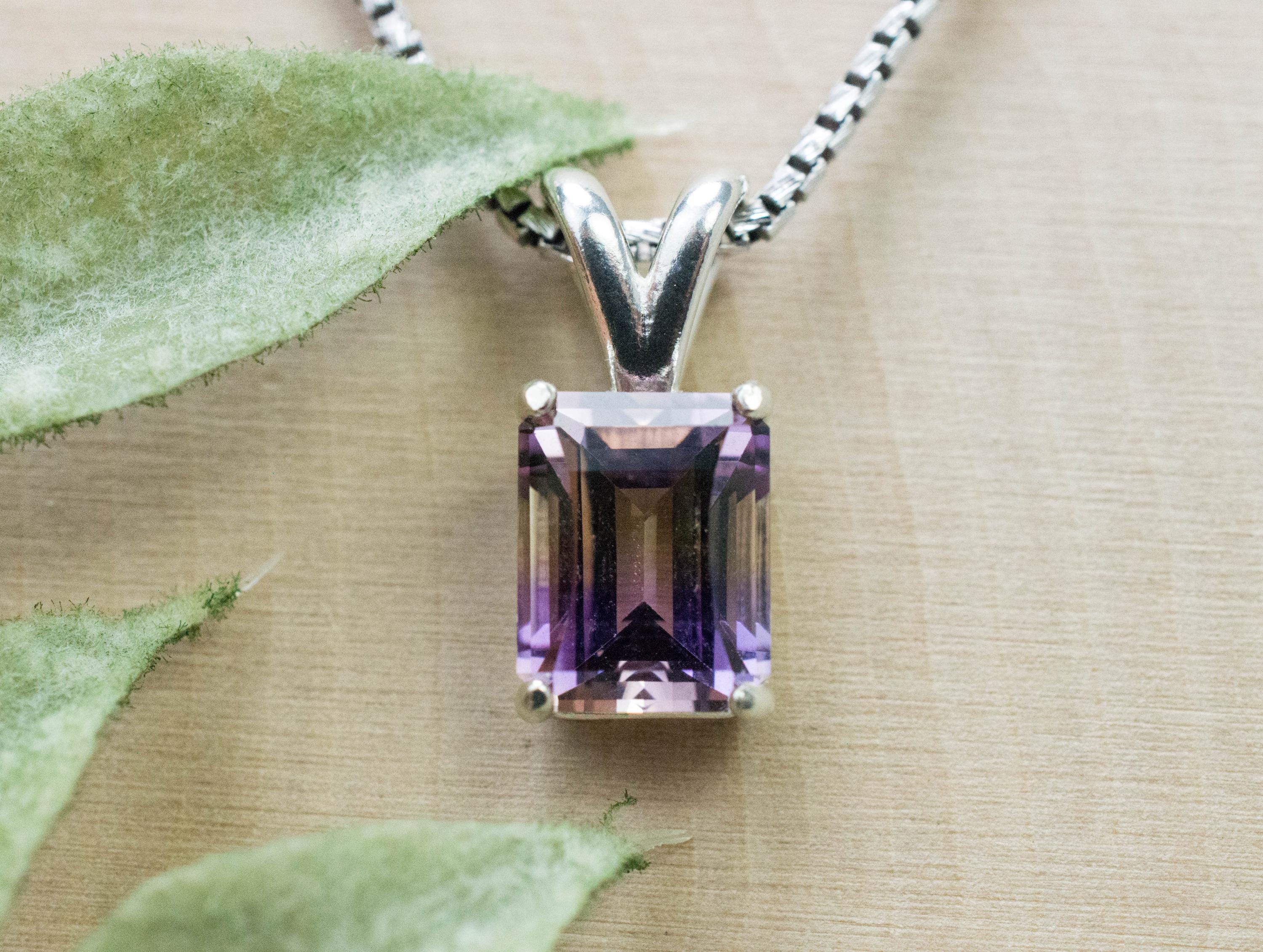 Ametrine Pendant; Natural Untreated Bolivia Ametrine; 2.065cts - Mark Oliver Gems