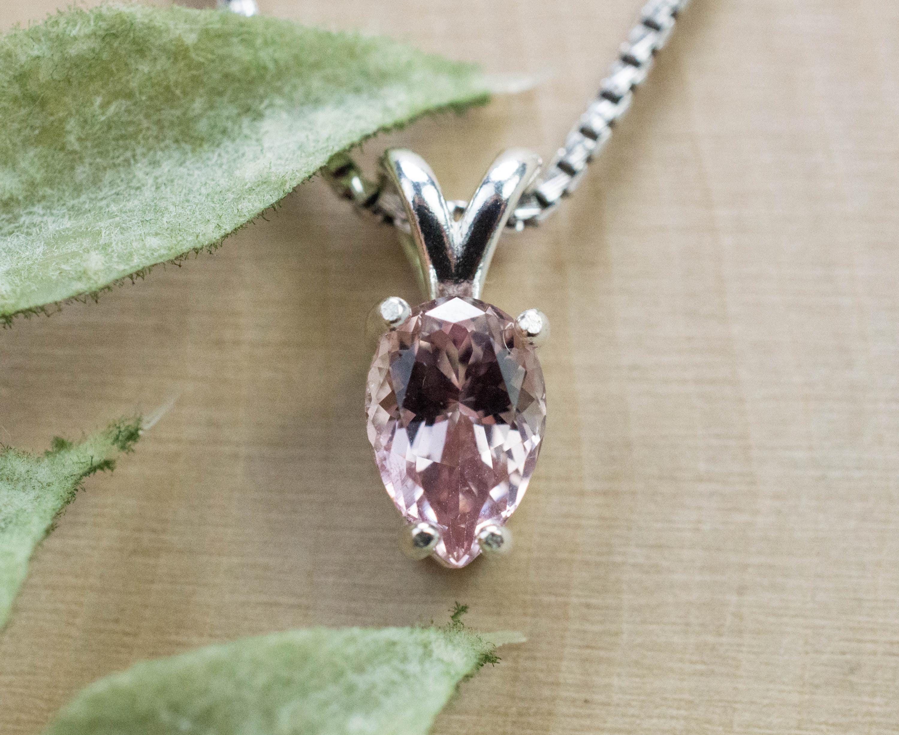 Pink Tourmaline Pendant, Natural Untreated San Diego Tourmaline; 1.325cts - Mark Oliver Gems