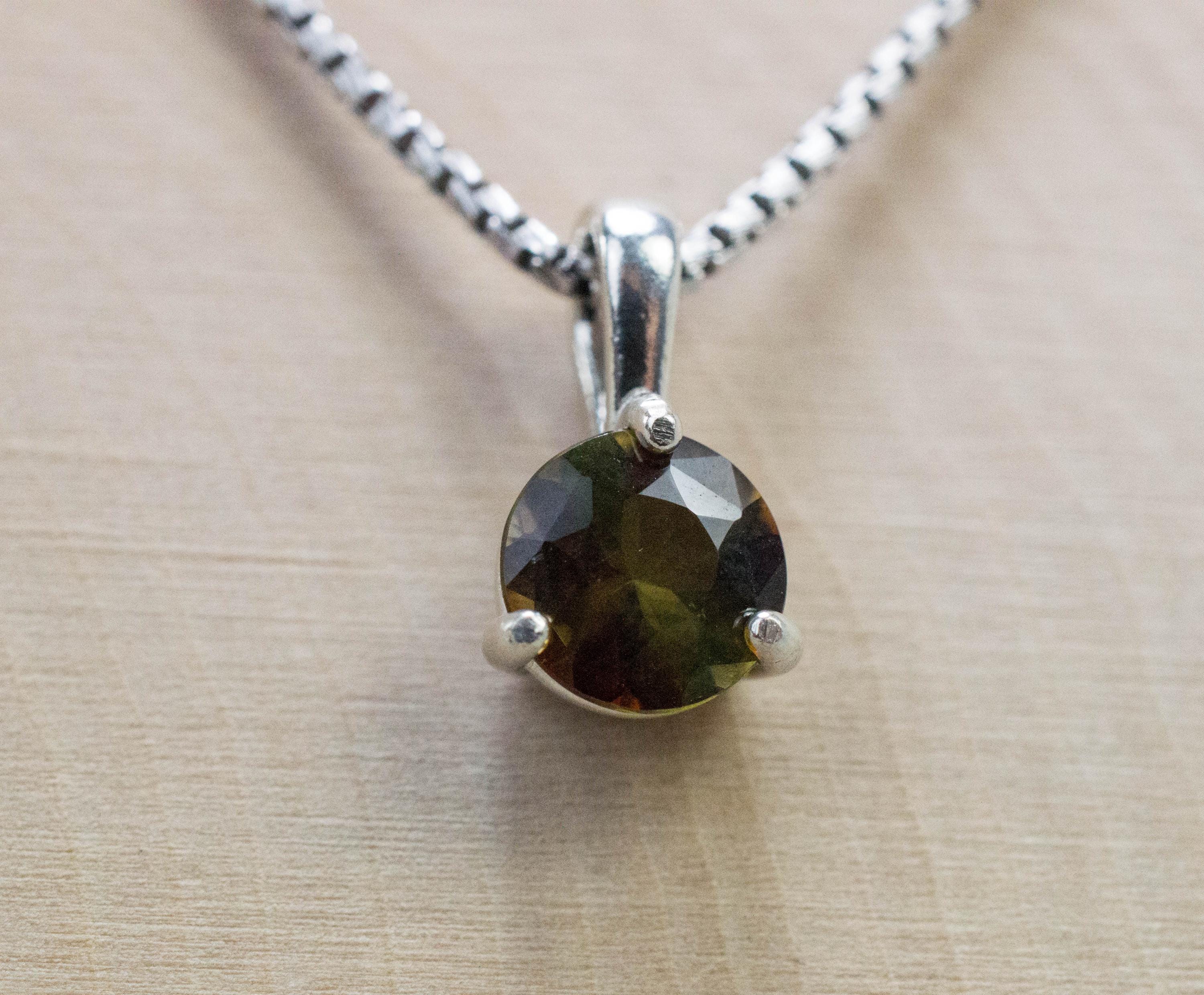 Andalusite Pendant, Natural Untreated Brazil Andalusite; 1.020cts - Mark Oliver Gems