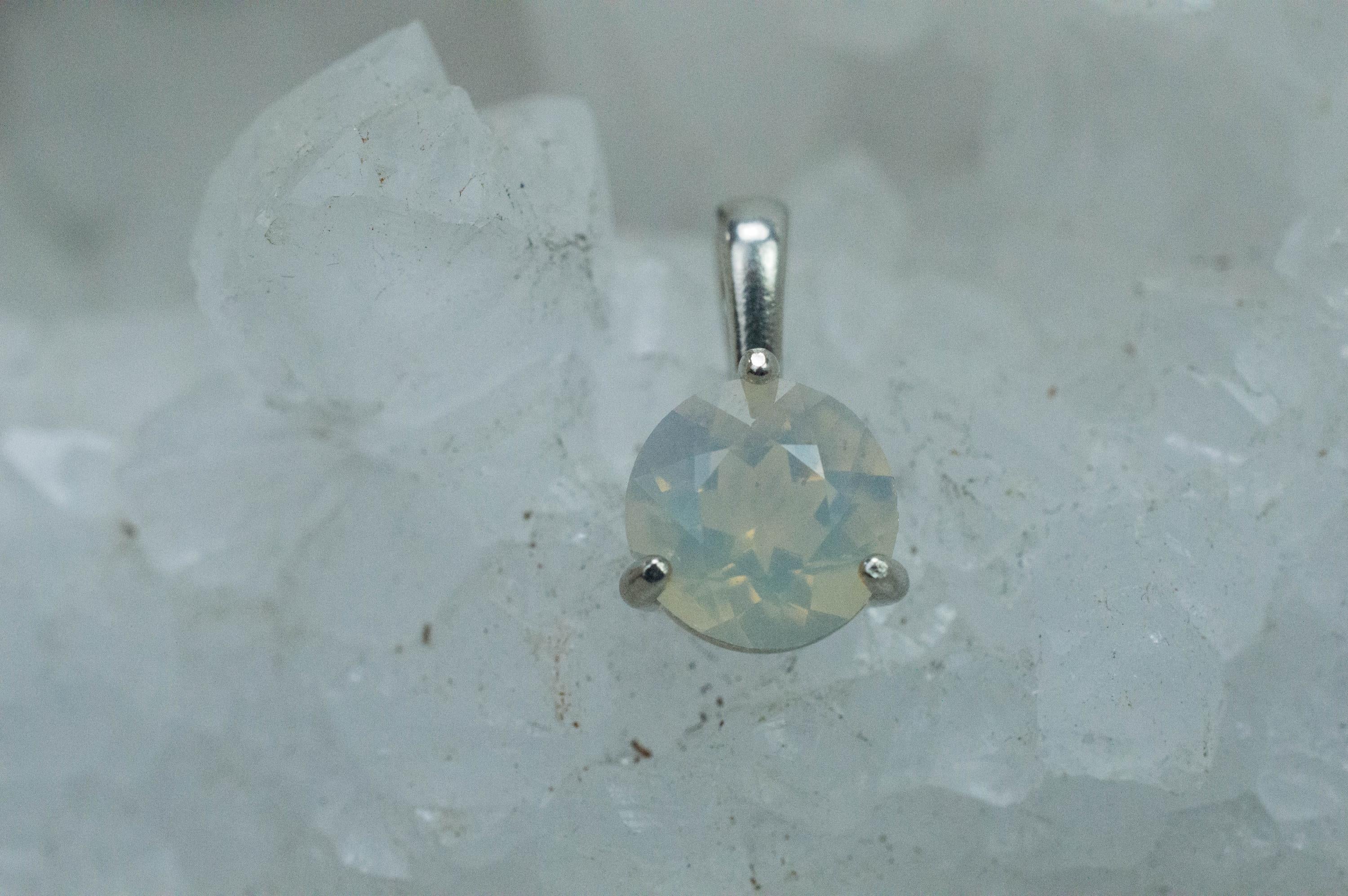 Opal Pendant, Natural Untreated Australia Opal; 1.265cts - Mark Oliver Gems