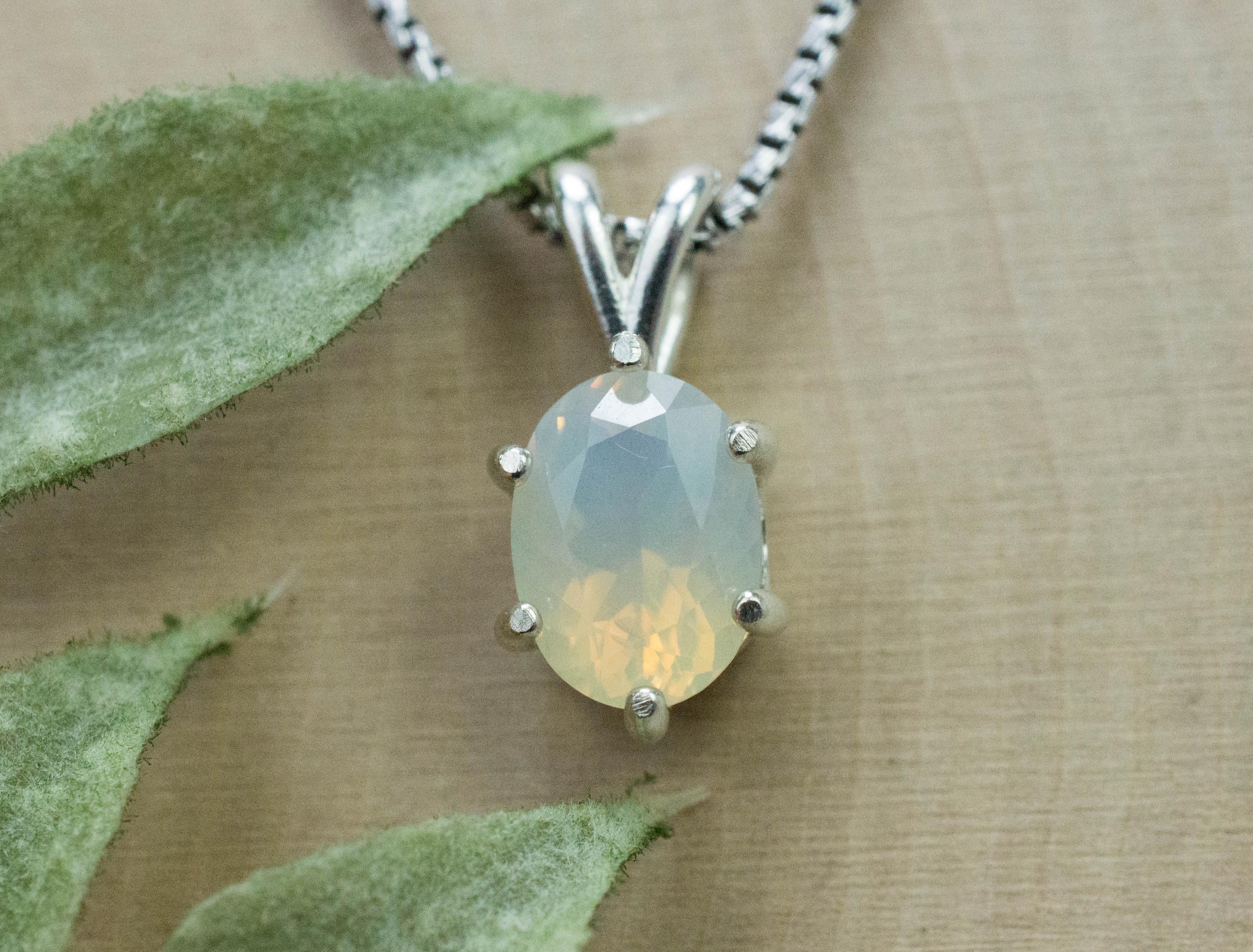 Opal Pendant, Natural Untreated Australia Opal; 1.590cts - Mark Oliver Gems