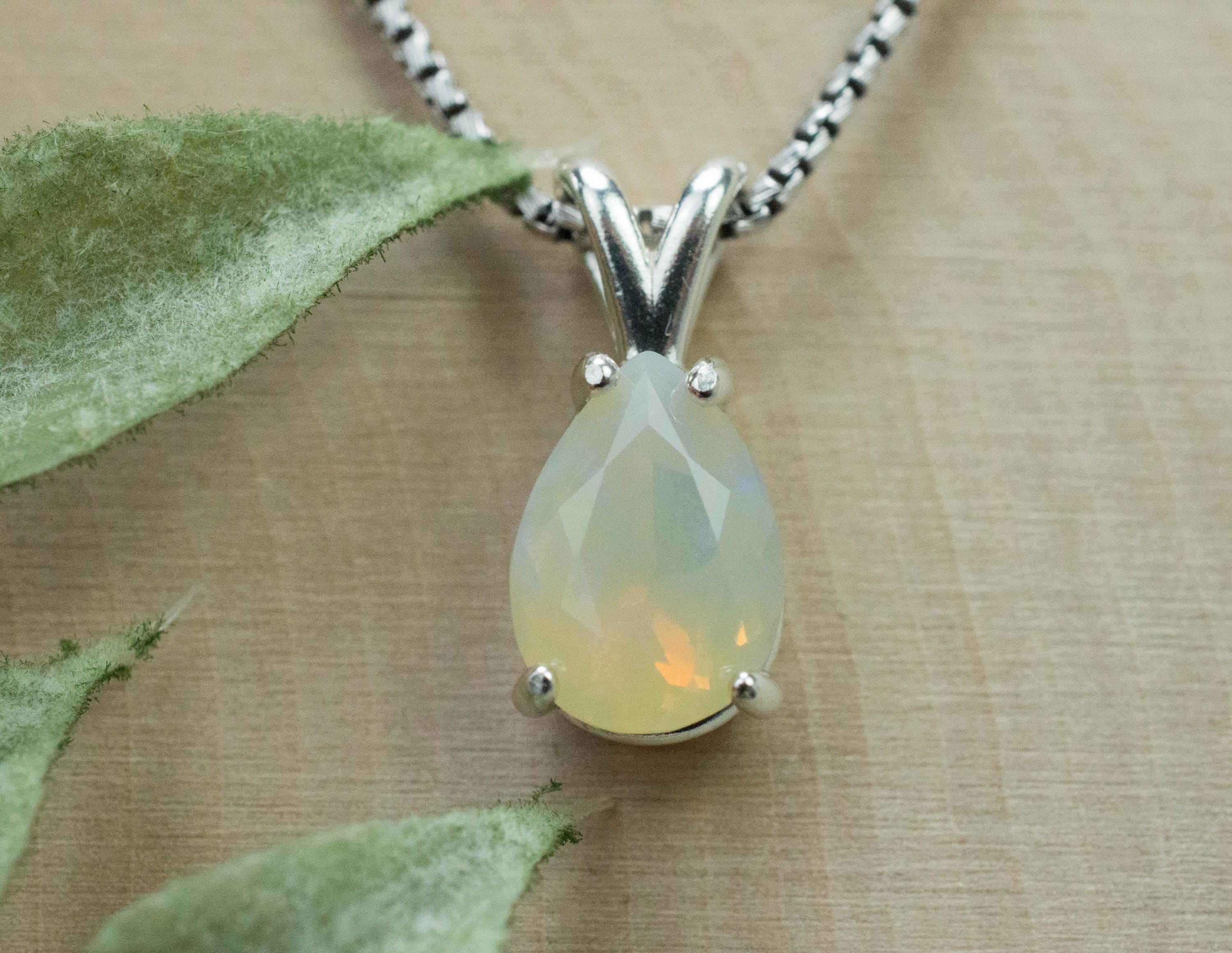 Opal Pendant, Natural Untreated Australia Opal; 2.035cts - Mark Oliver Gems