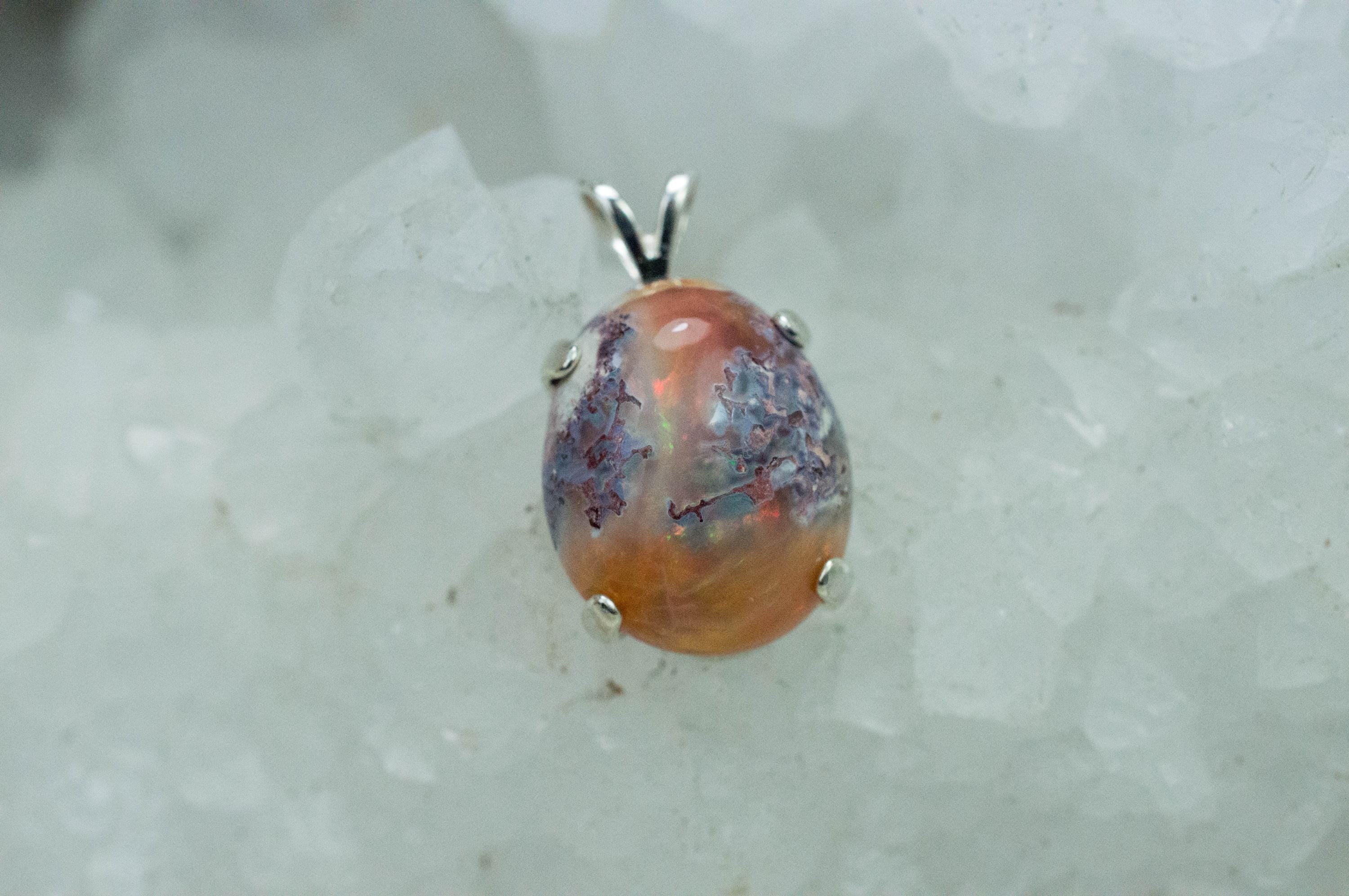 Mexico Fire Opal; Natural Untreated Cantera Opal, 5.850cts - Mark Oliver Gems