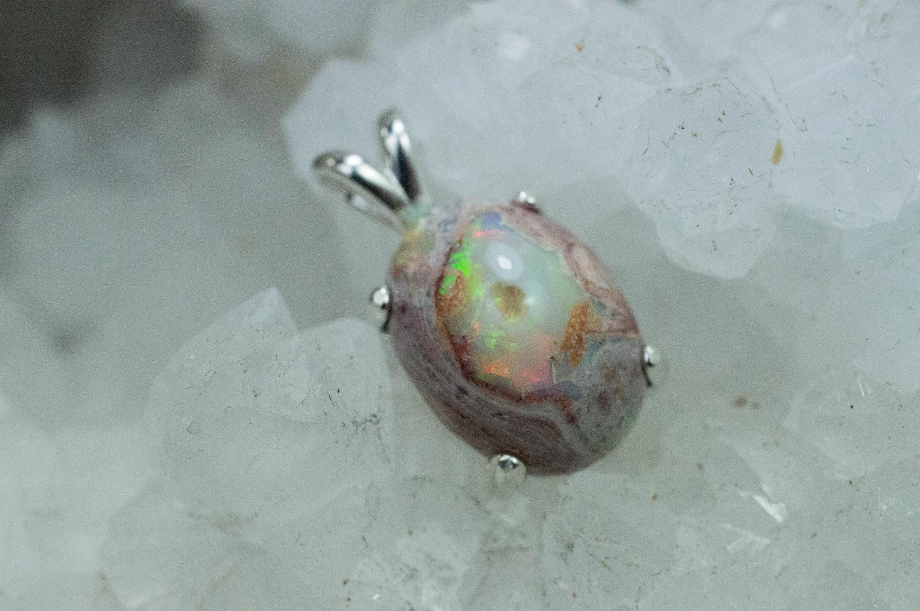 Mexico Fire Opal; Natural Untreated Cantera Opal, 7.485cts - Mark Oliver Gems