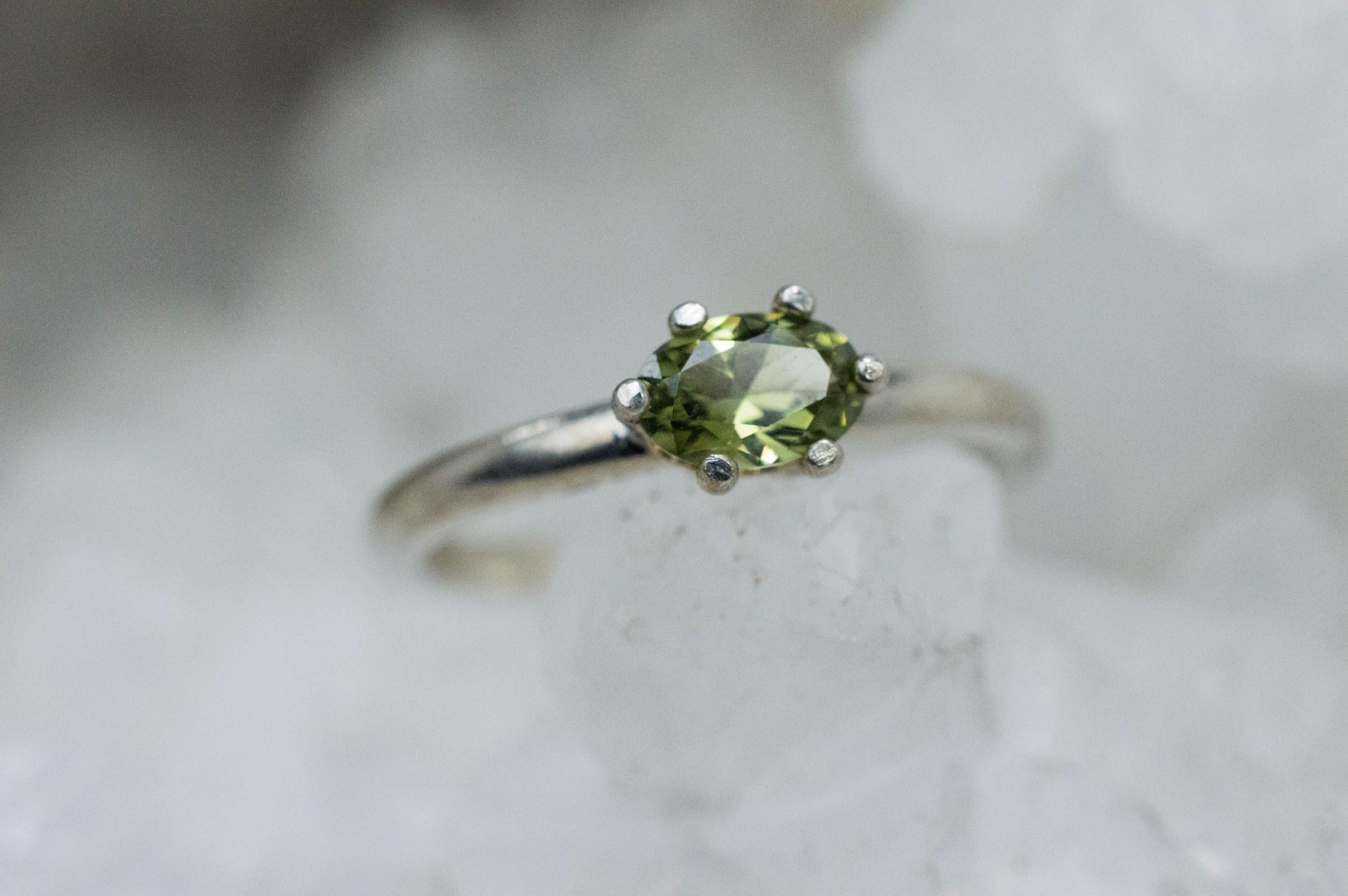 Sapphire Ring, Natural Untreated Madagascar Yellow Sapphire; 0.480cts - Mark Oliver Gems