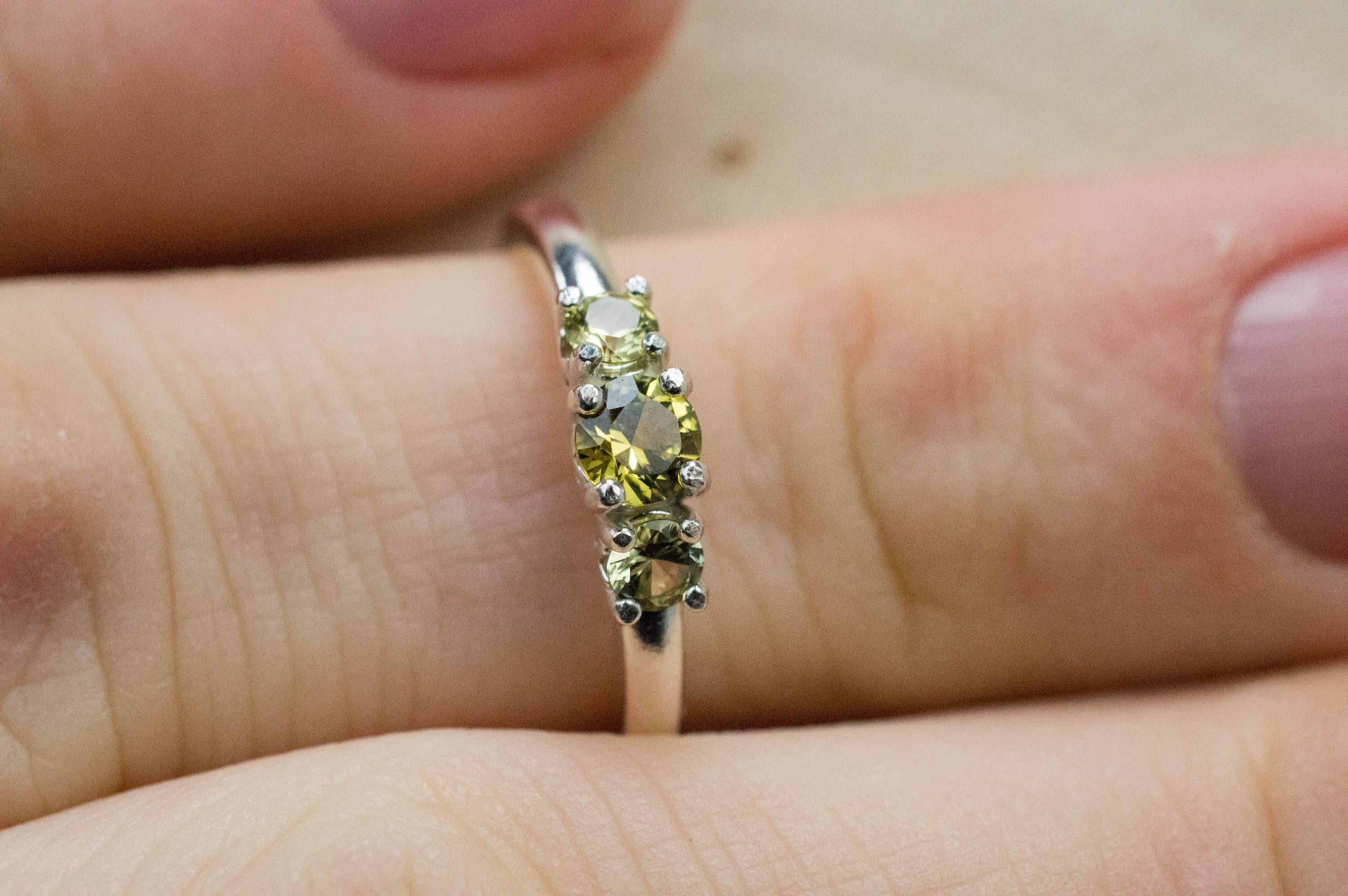 Sapphire Ring, Natural Untreated Madagascar Yellow Sapphire; 0.525cts - Mark Oliver Gems