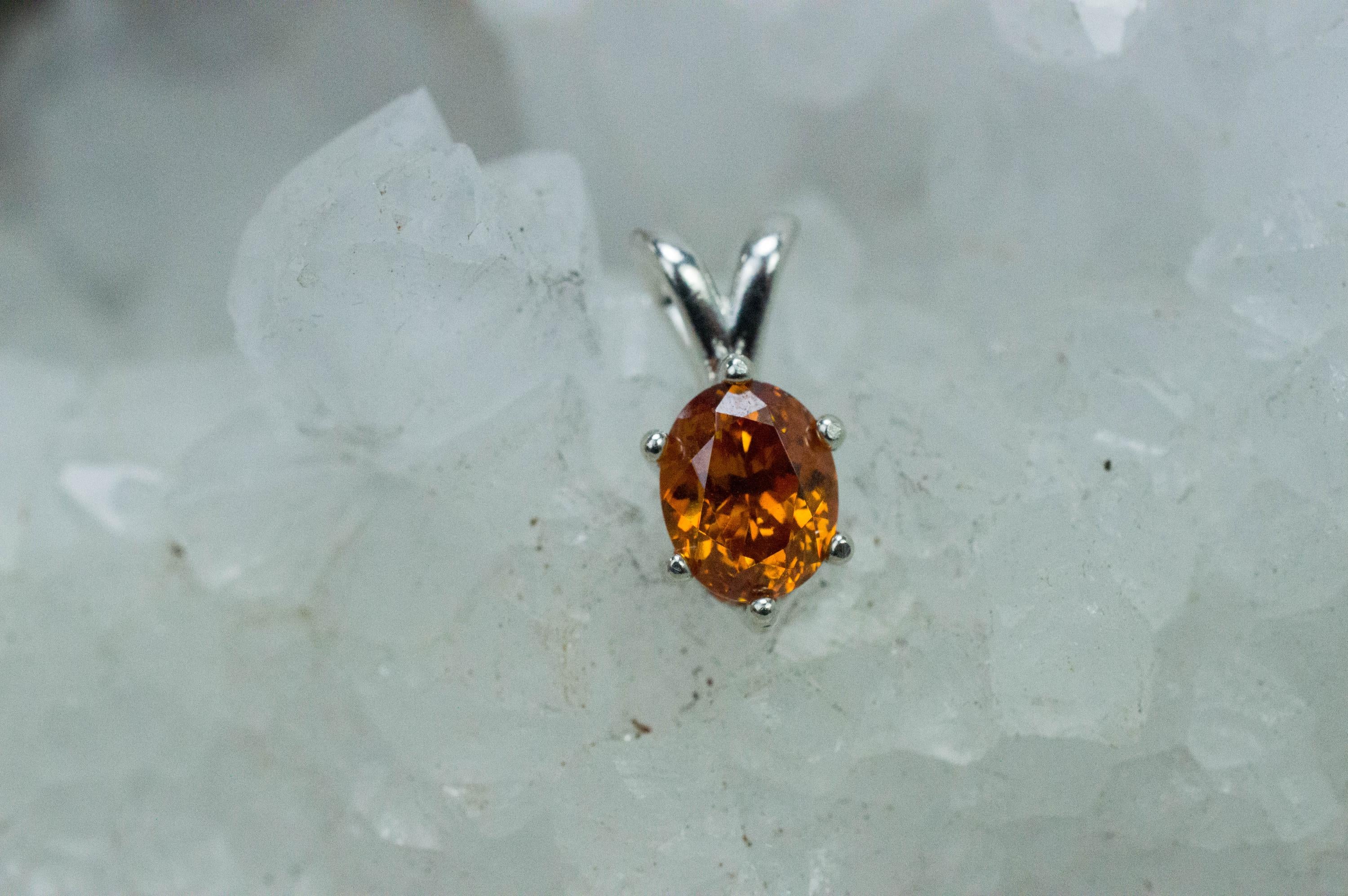Sphalerite Pendant; Natural Untreated Spanish Sphalerite; 1.670cts - Mark Oliver Gems