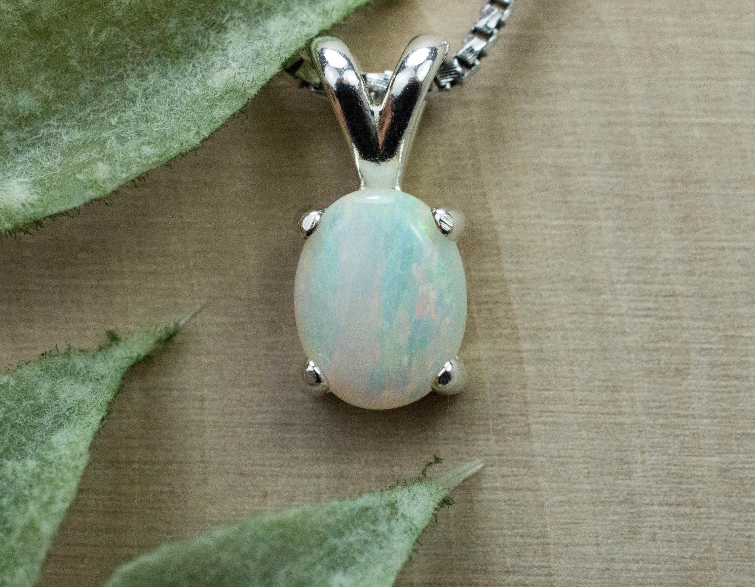 Opal Pendant, Natural Untreated Australia Opal; 1.070cts - Mark Oliver Gems