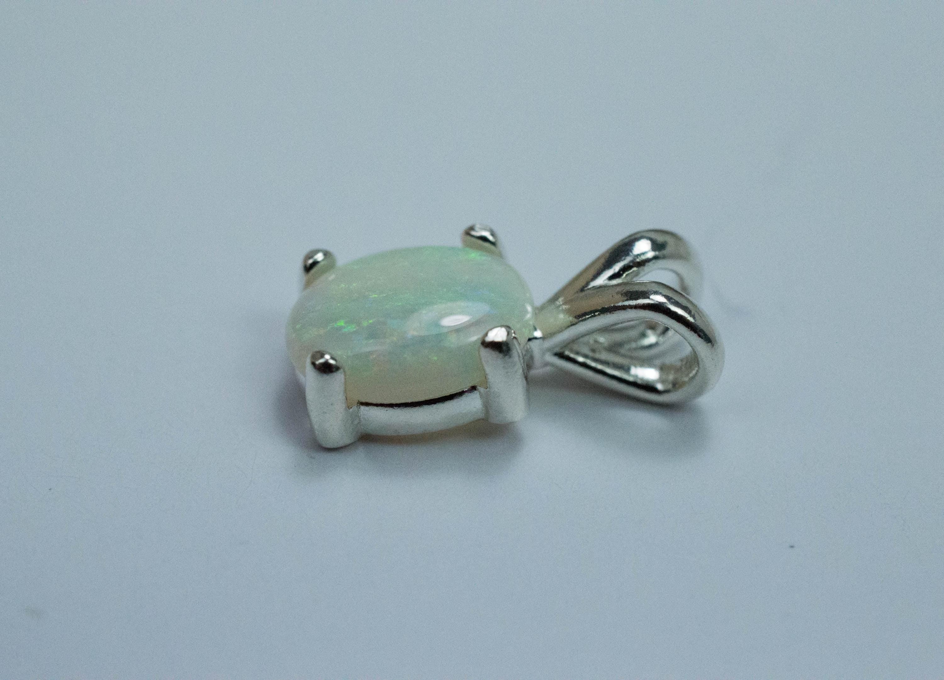 Opal Pendant, Natural Untreated Australia Opal; 1.070cts - Mark Oliver Gems