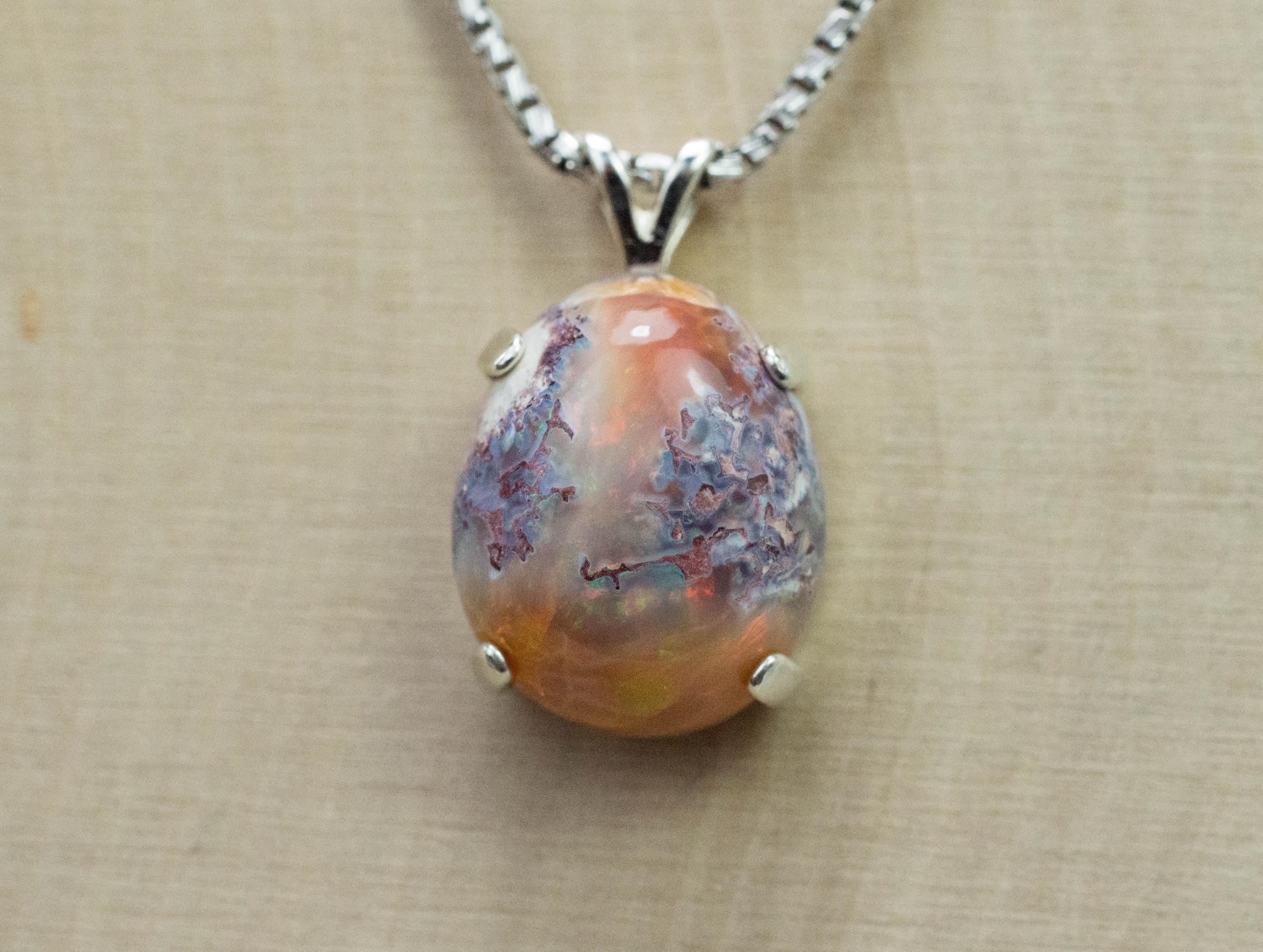 Mexico Fire Opal; Natural Untreated Cantera Opal, 5.850cts - Mark Oliver Gems