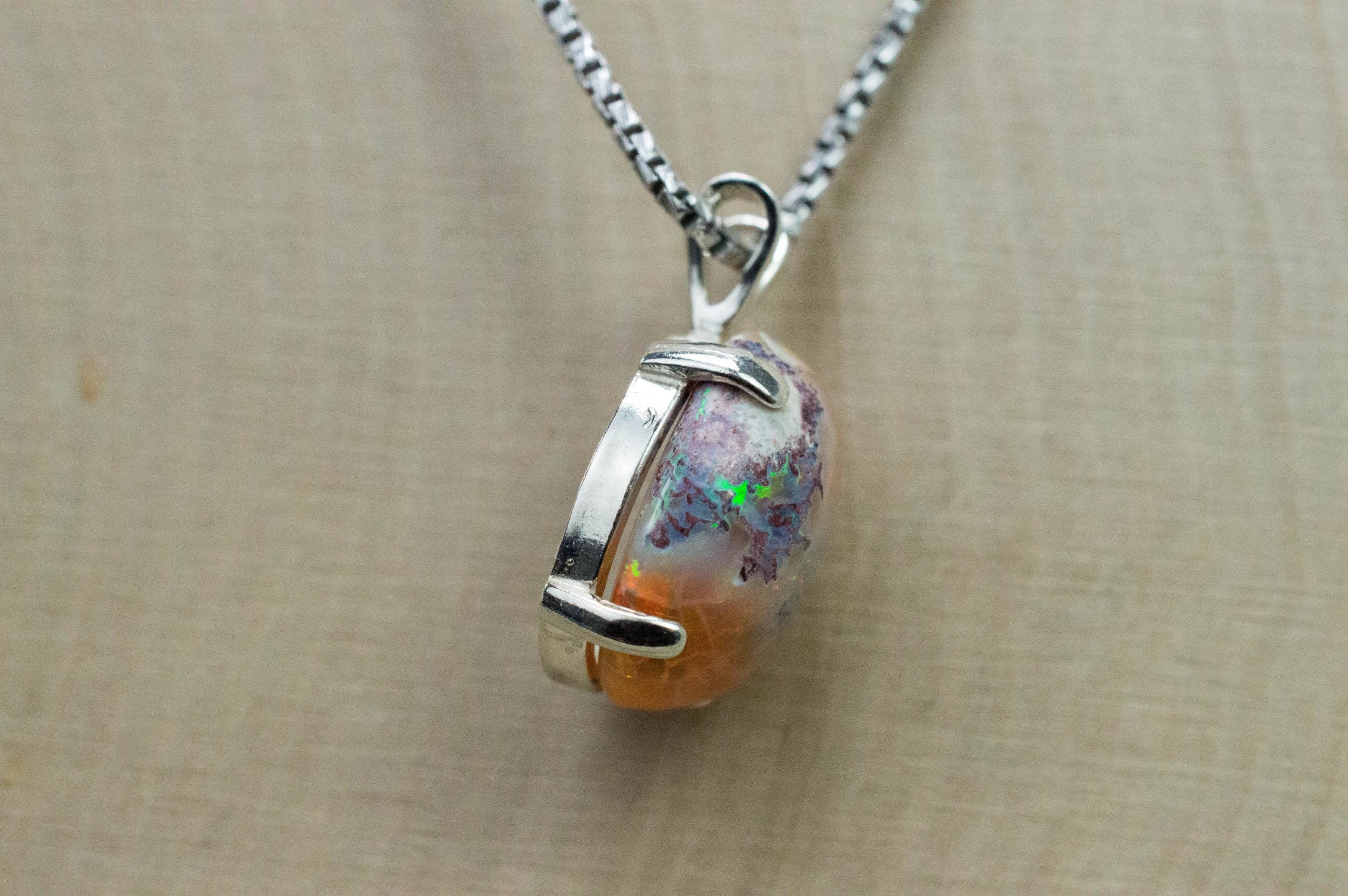 Mexico Fire Opal; Natural Untreated Cantera Opal, 5.850cts - Mark Oliver Gems