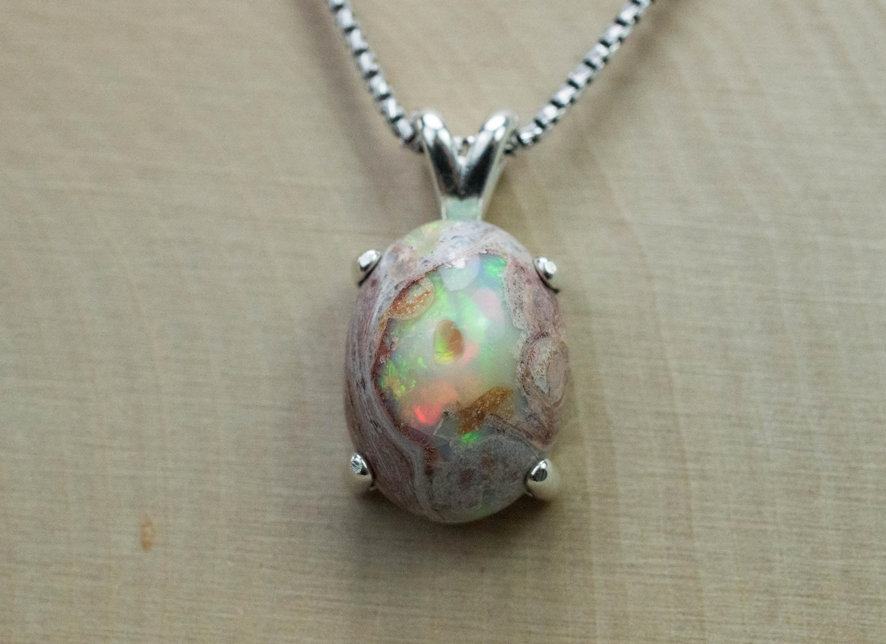 Mexico Fire Opal; Natural Untreated Cantera Opal, 7.485cts - Mark Oliver Gems