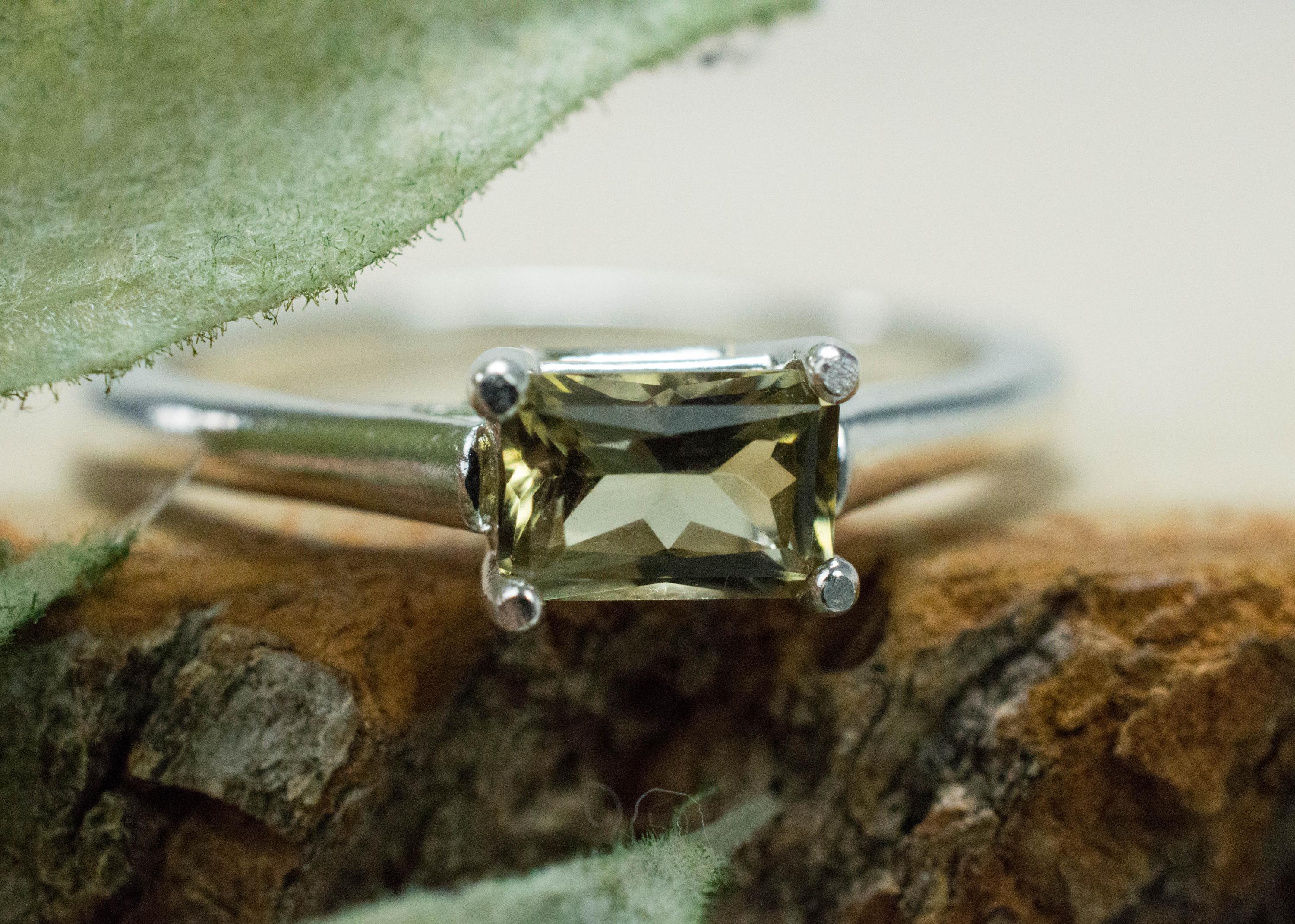 Zircon Ring; Genuine Untreated Sri Lanka Yellow Zircon; 0.650cts - Mark Oliver Gems