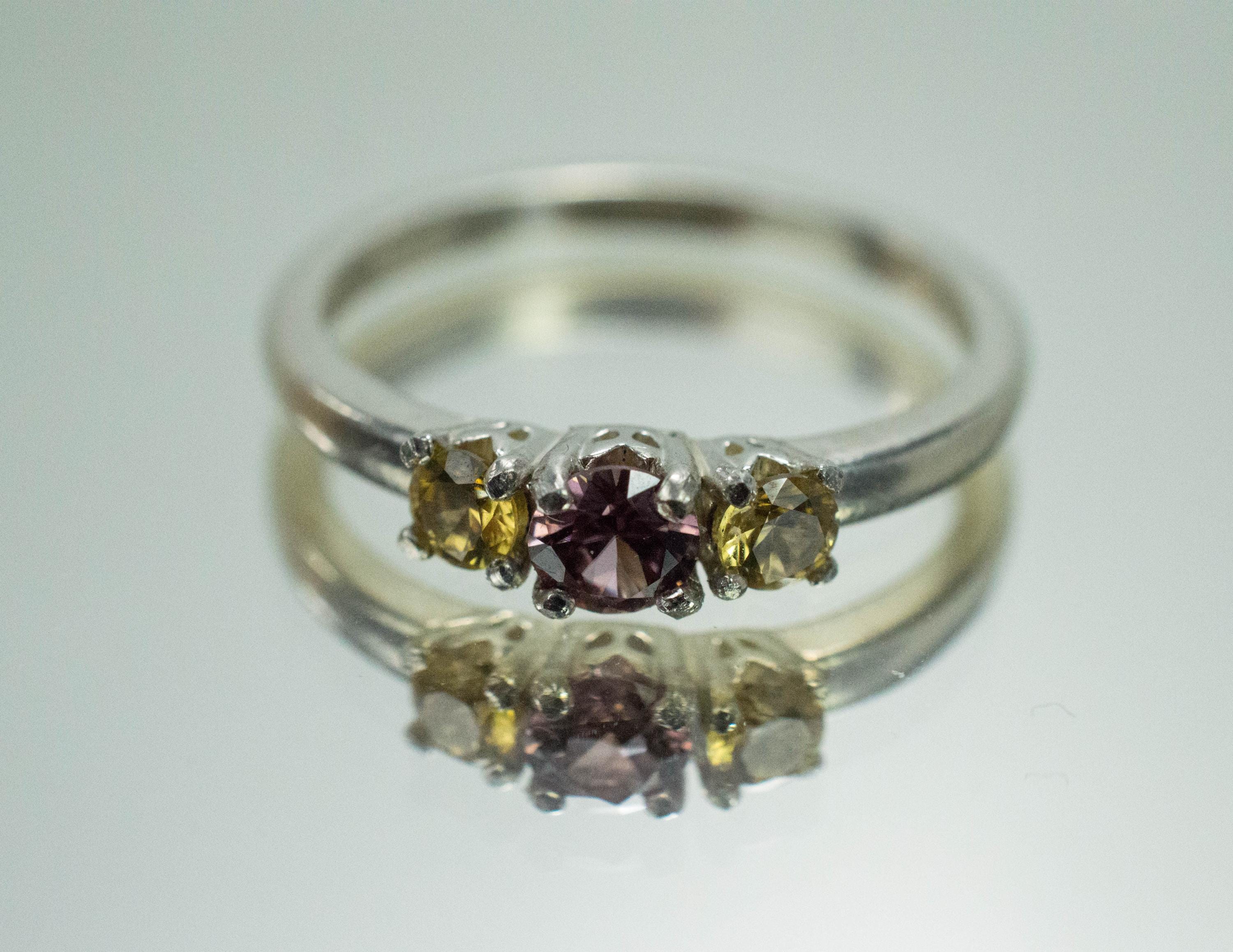 Zircon Ring; Genuine Untreated Tanzania Zircon; 0.310cts - Mark Oliver Gems