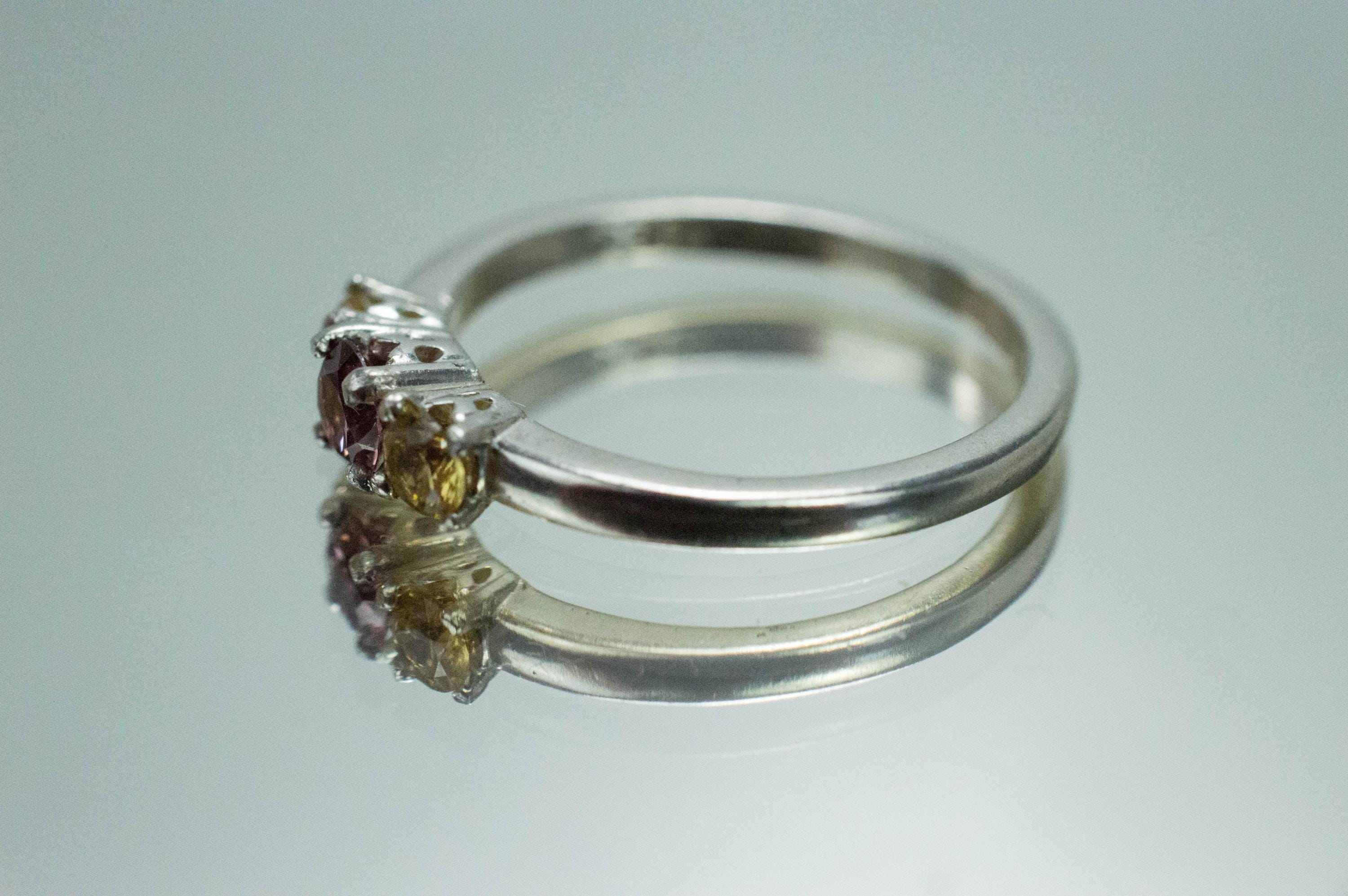 Zircon Ring; Genuine Untreated Tanzania Zircon; 0.310cts - Mark Oliver Gems