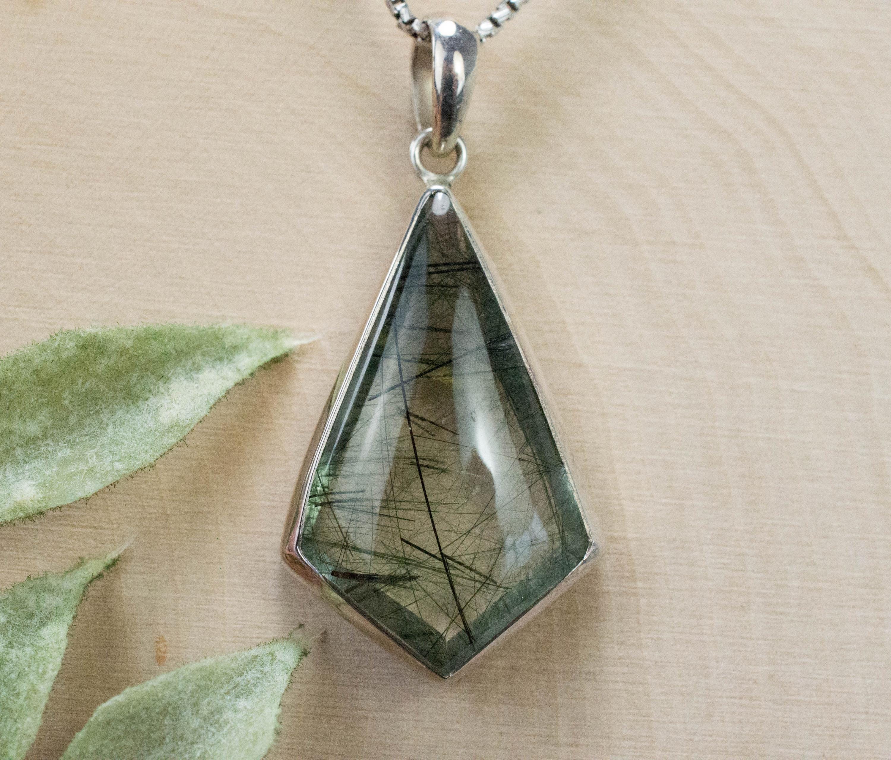 Edenite Quartz Pendant, Natural Untreated Madagascar Quartz; 19.170cts - Mark Oliver Gems