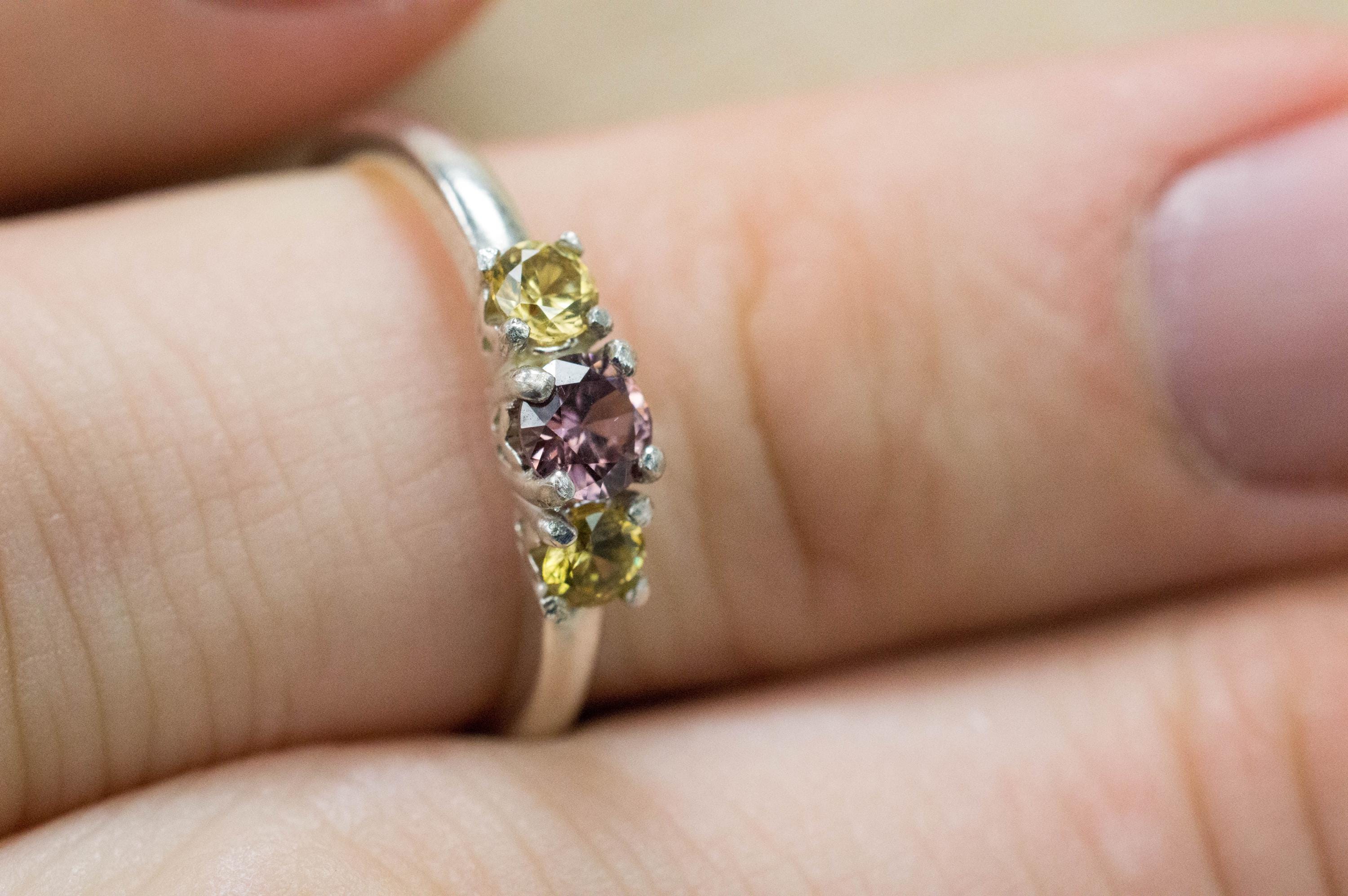 Zircon Ring; Genuine Untreated Tanzania Zircon; 0.310cts - Mark Oliver Gems