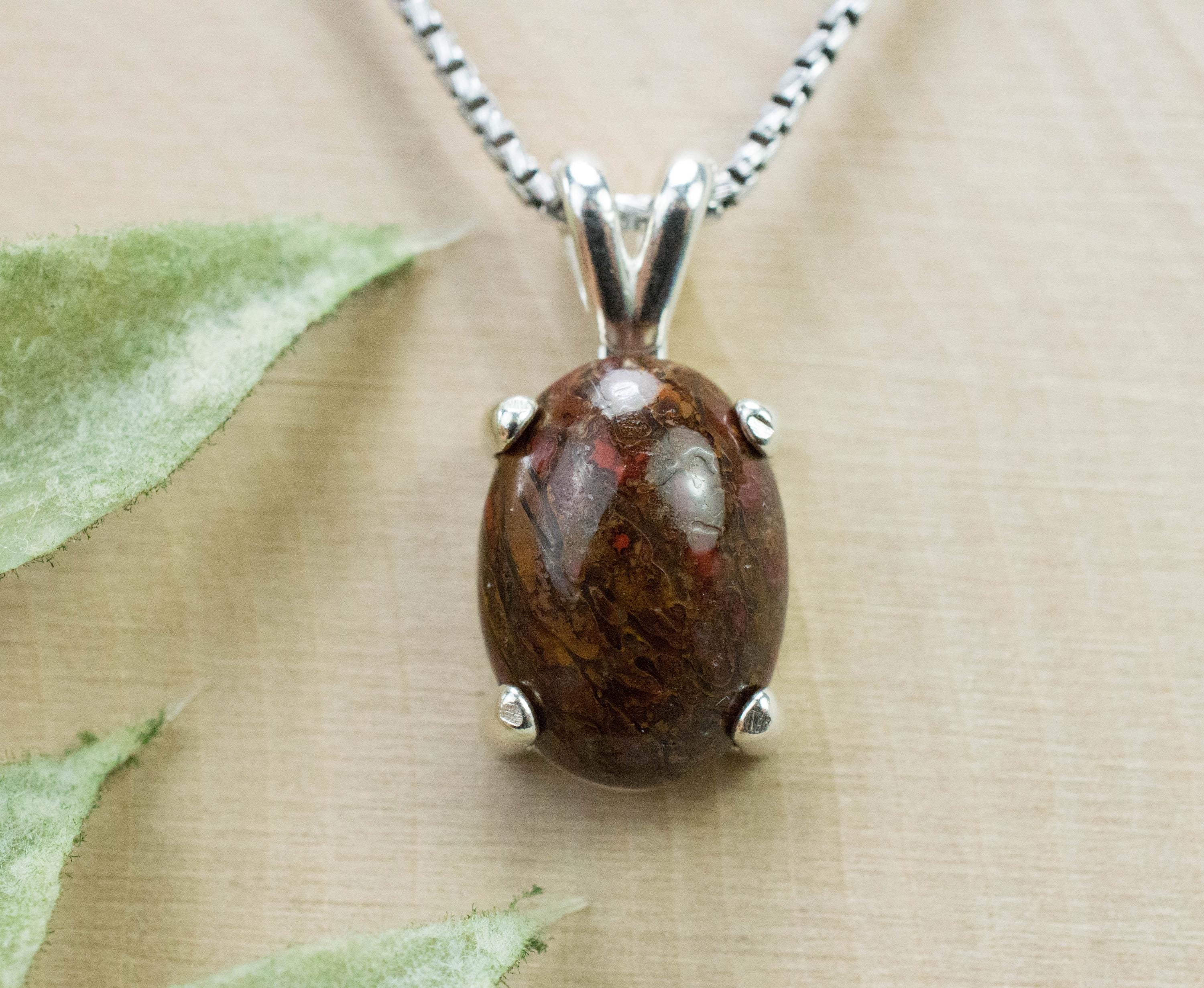 Dinosaur Bone Pendant; Natural Untreated Utah Dino Bone; 4.900cts - Mark Oliver Gems