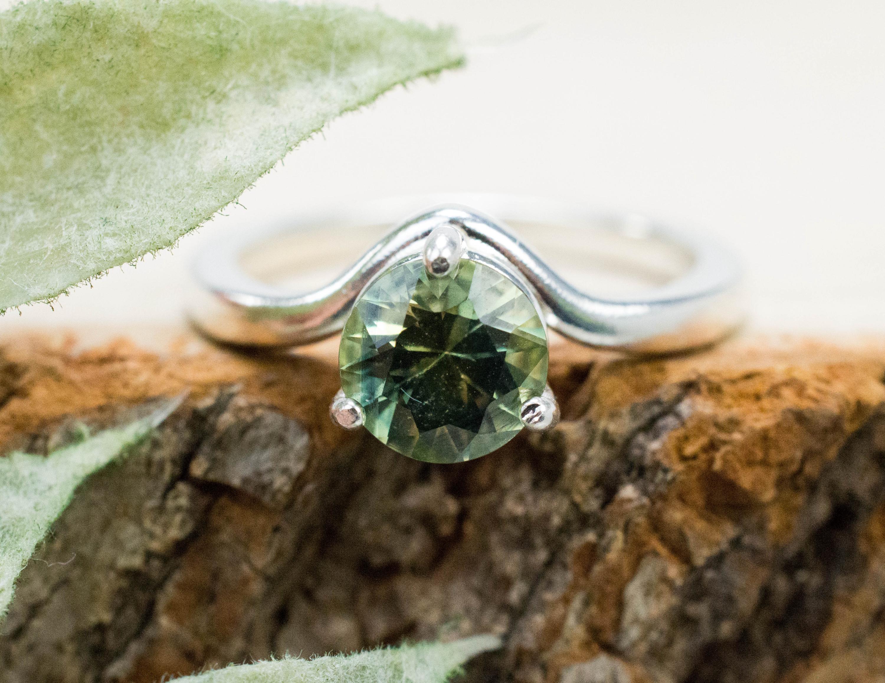 Australia Sapphire Ring, Natural Untreated Sapphire; 1.465cts - Mark Oliver Gems