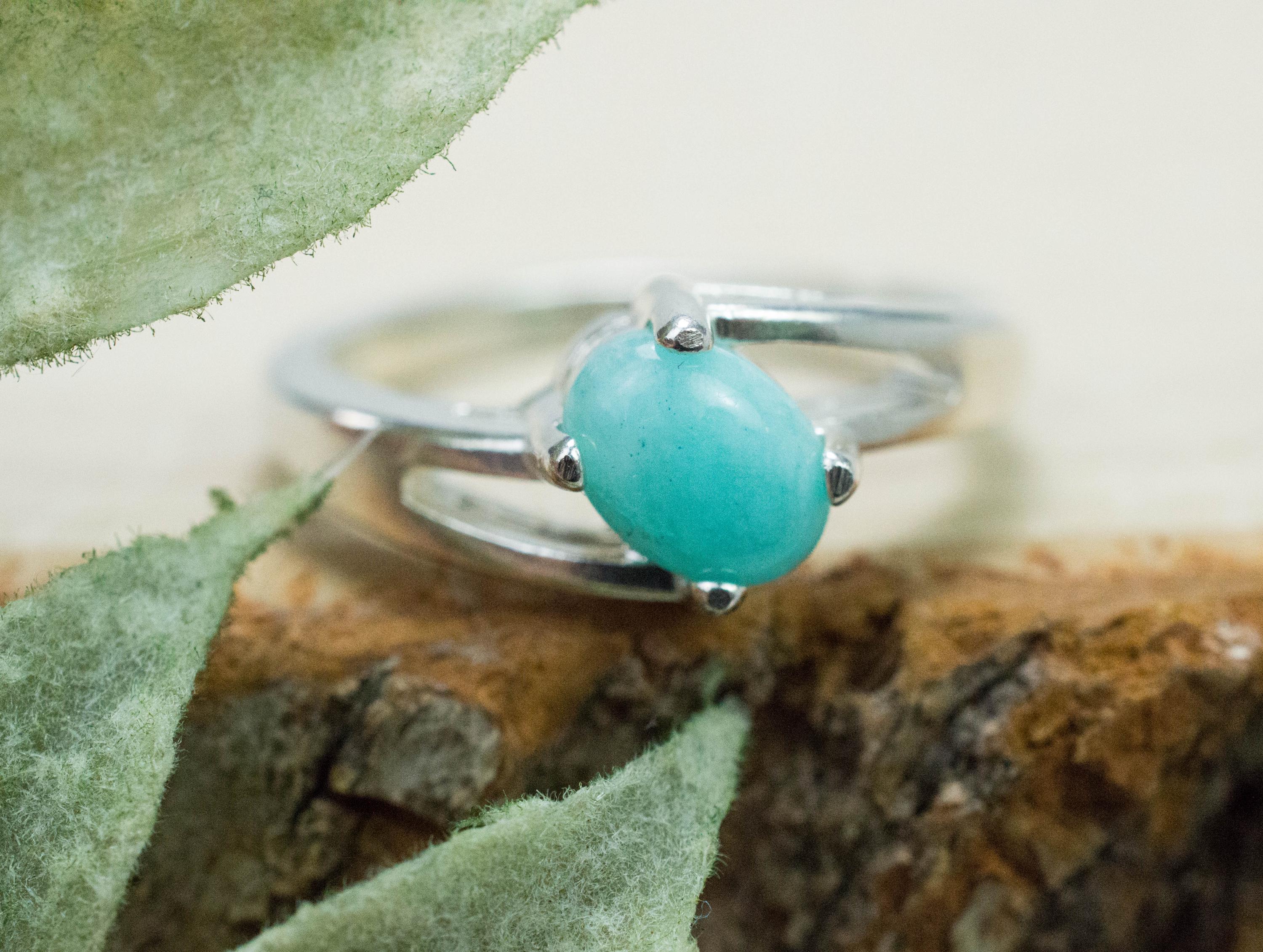 Amazonite Pendant; Natural Untreated Peru Amazonite; 0.785cts - Mark Oliver Gems