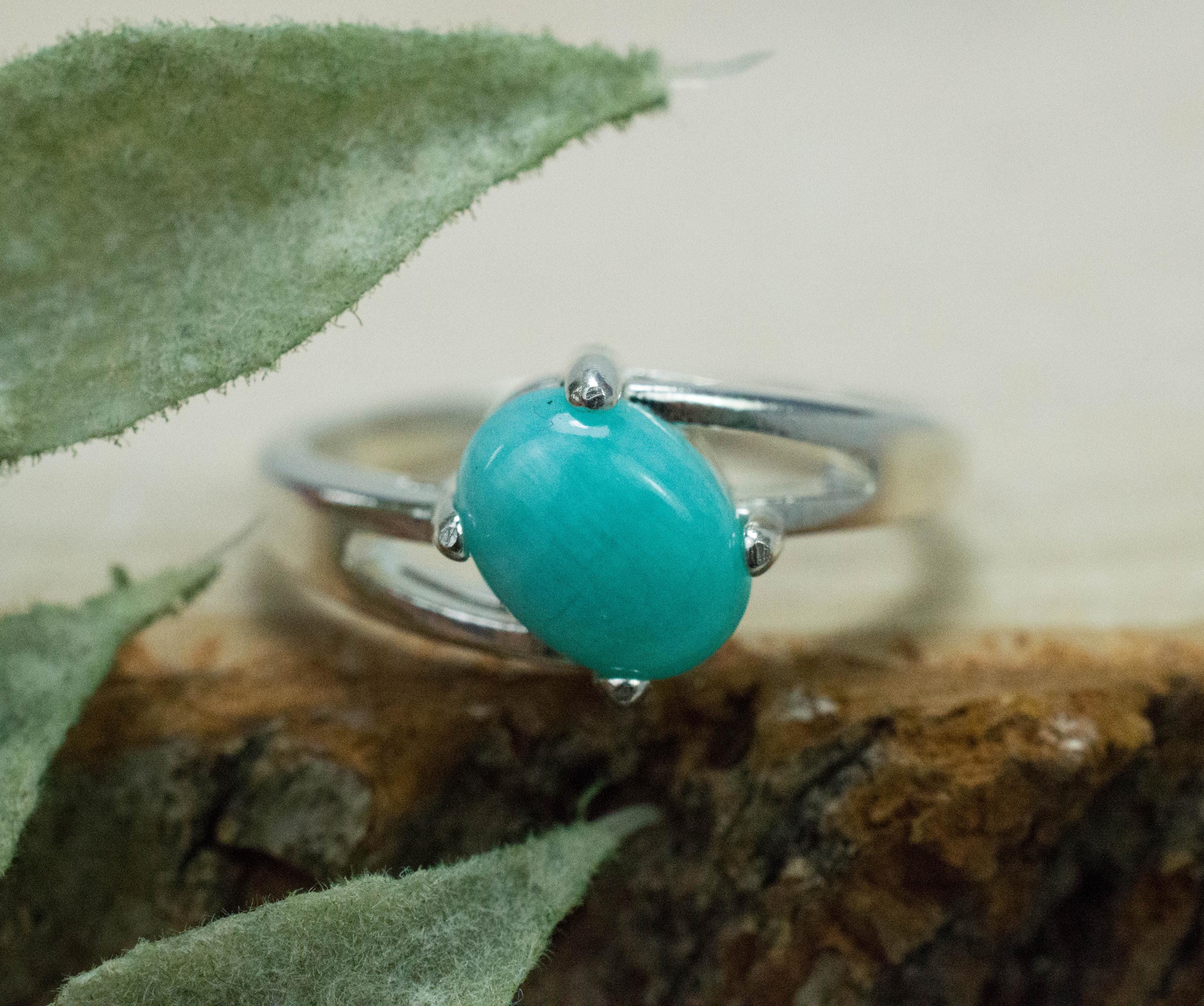 Amazonite Pendant; Natural Untreated Peru Amazonite; 1.280cts - Mark Oliver Gems