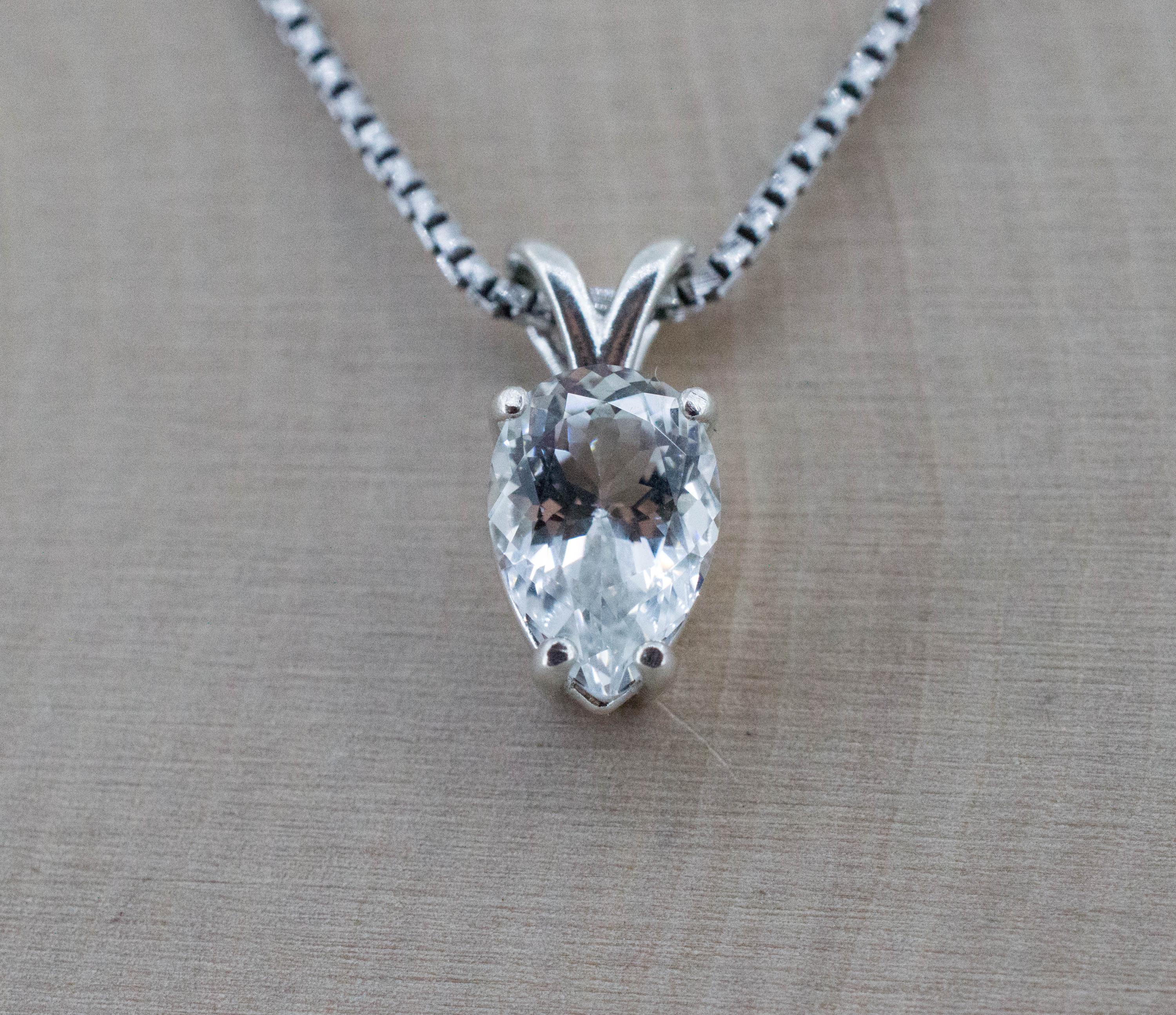 Topaz Pendant; Natural Untreated Colombia Topaz; 2.245cts - Mark Oliver Gems