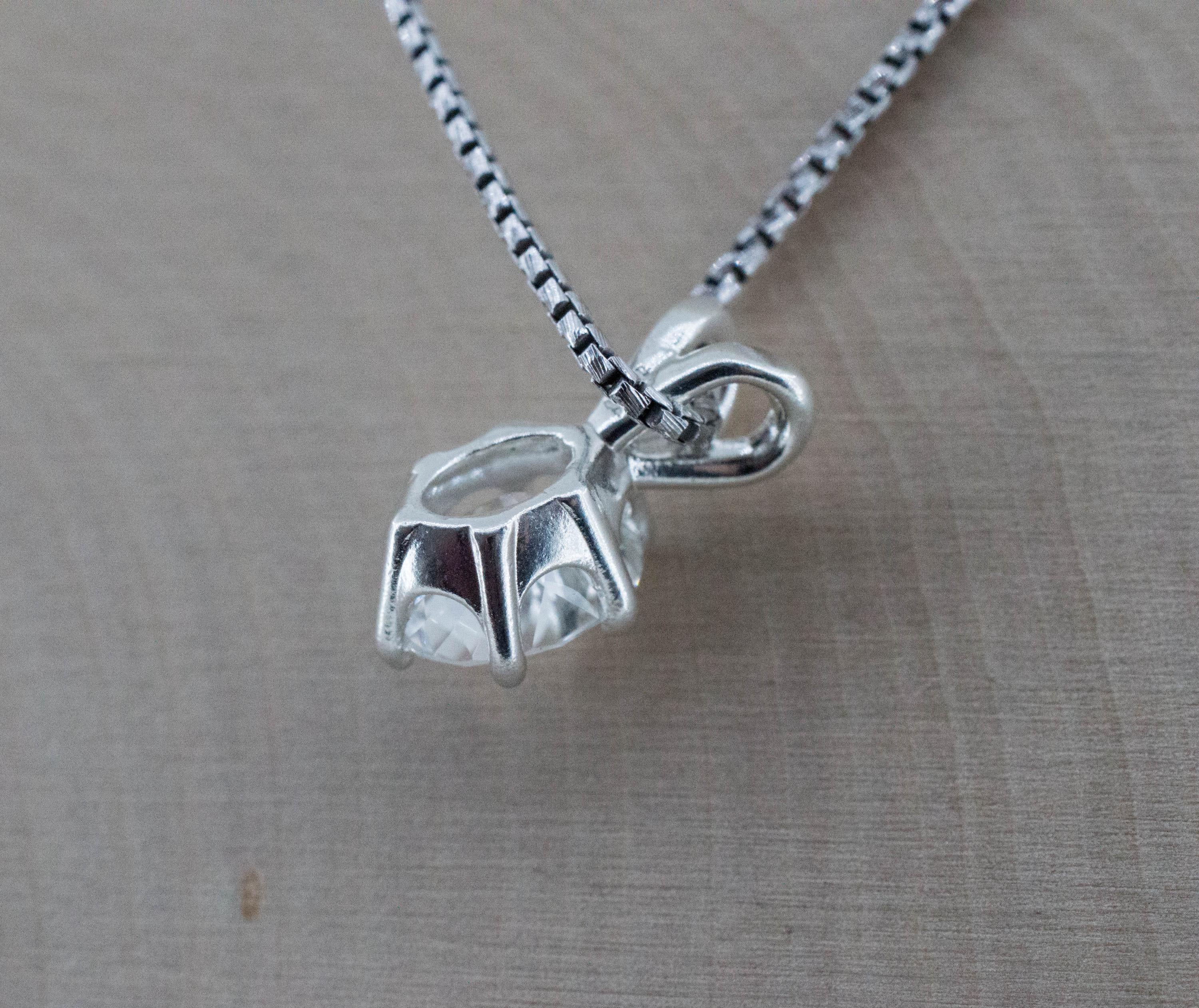 Topaz Pendant; Natural Untreated Colombia Topaz; 2.330cts - Mark Oliver Gems