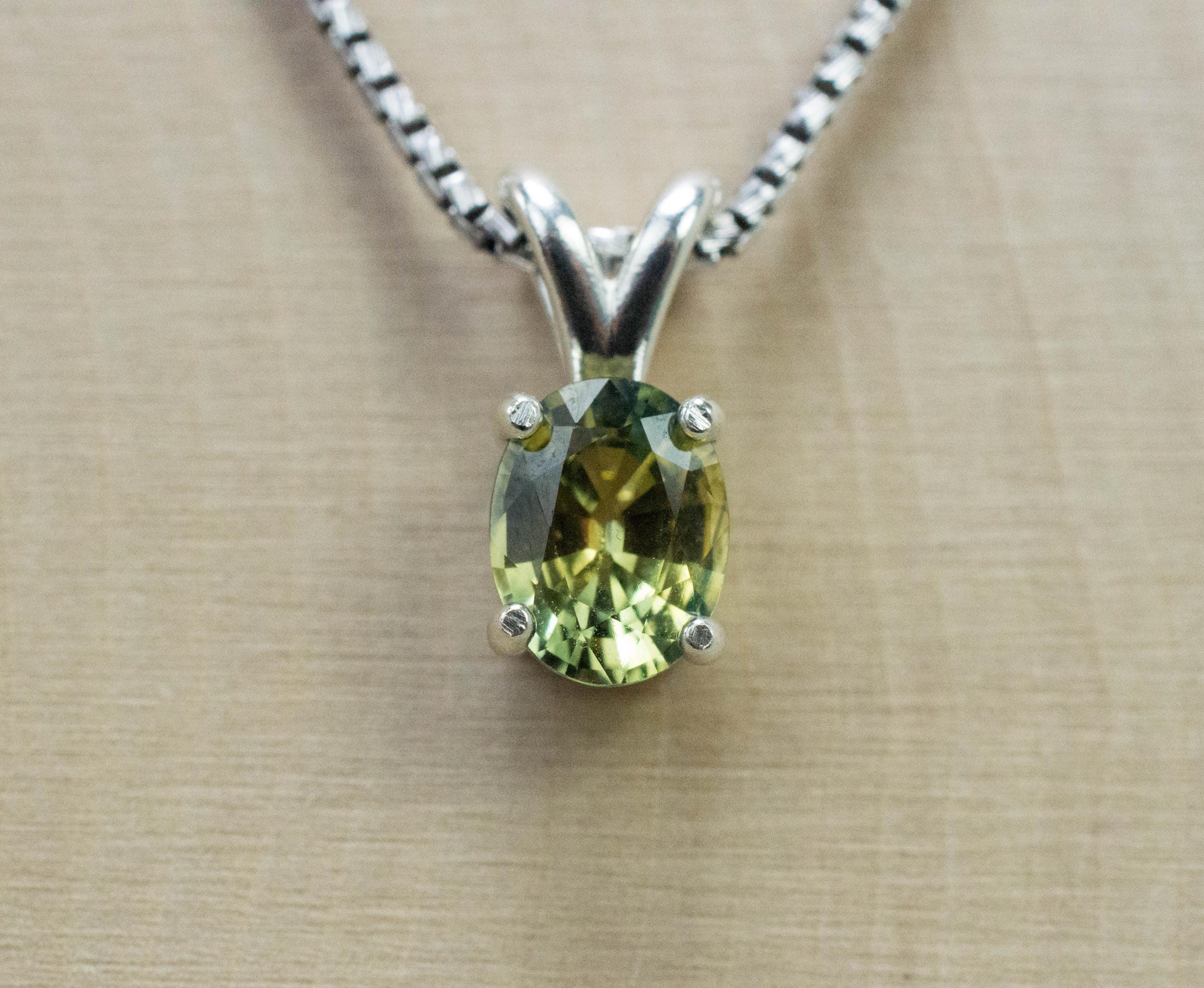 Australia Sapphire Pendant; Natural Untreated Parti Sapphire; 1.670cts - Mark Oliver Gems