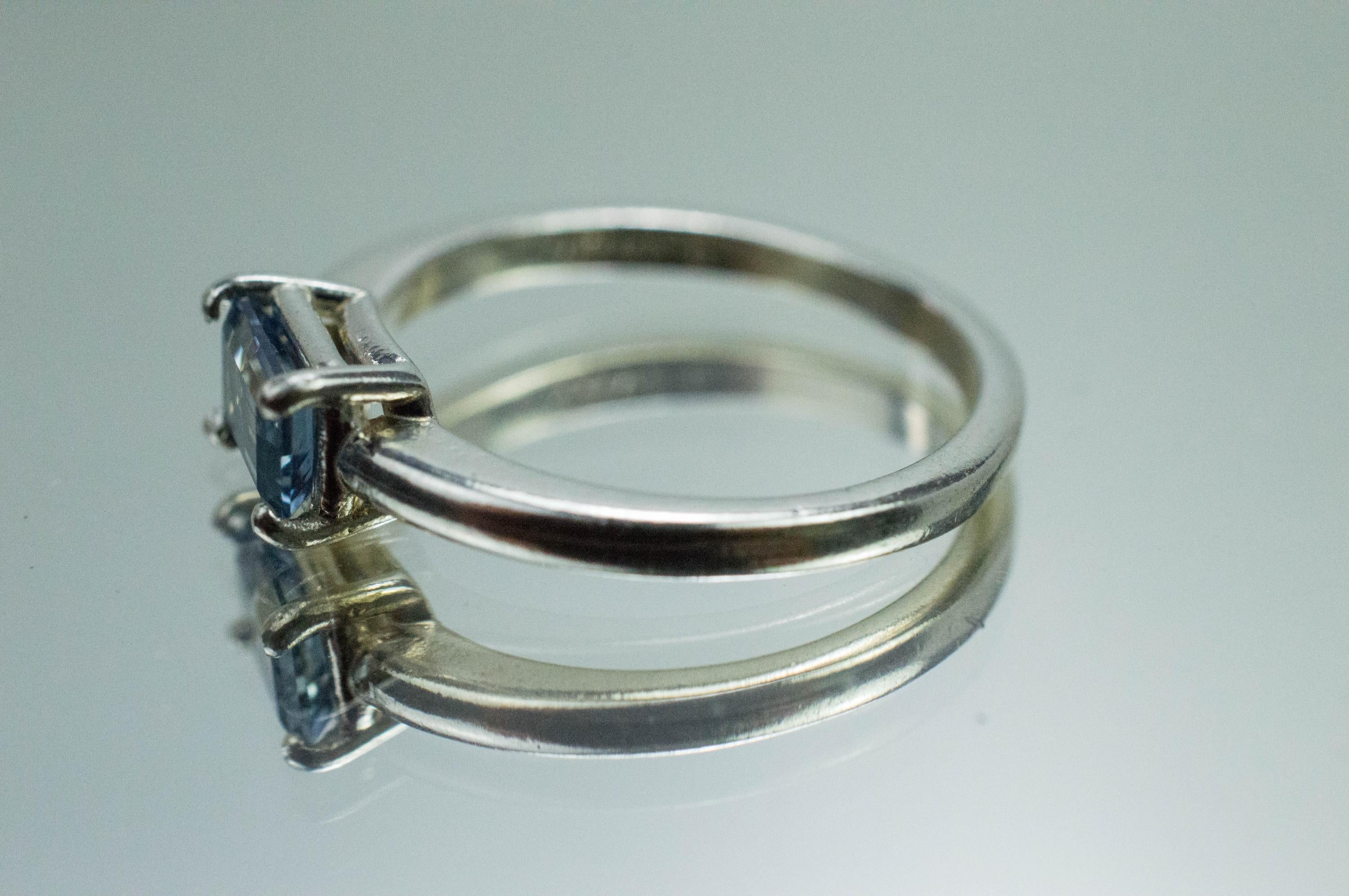 Australia Sapphire Ring, Natural Untreated Parti Sapphire; 0.820cts - Mark Oliver Gems