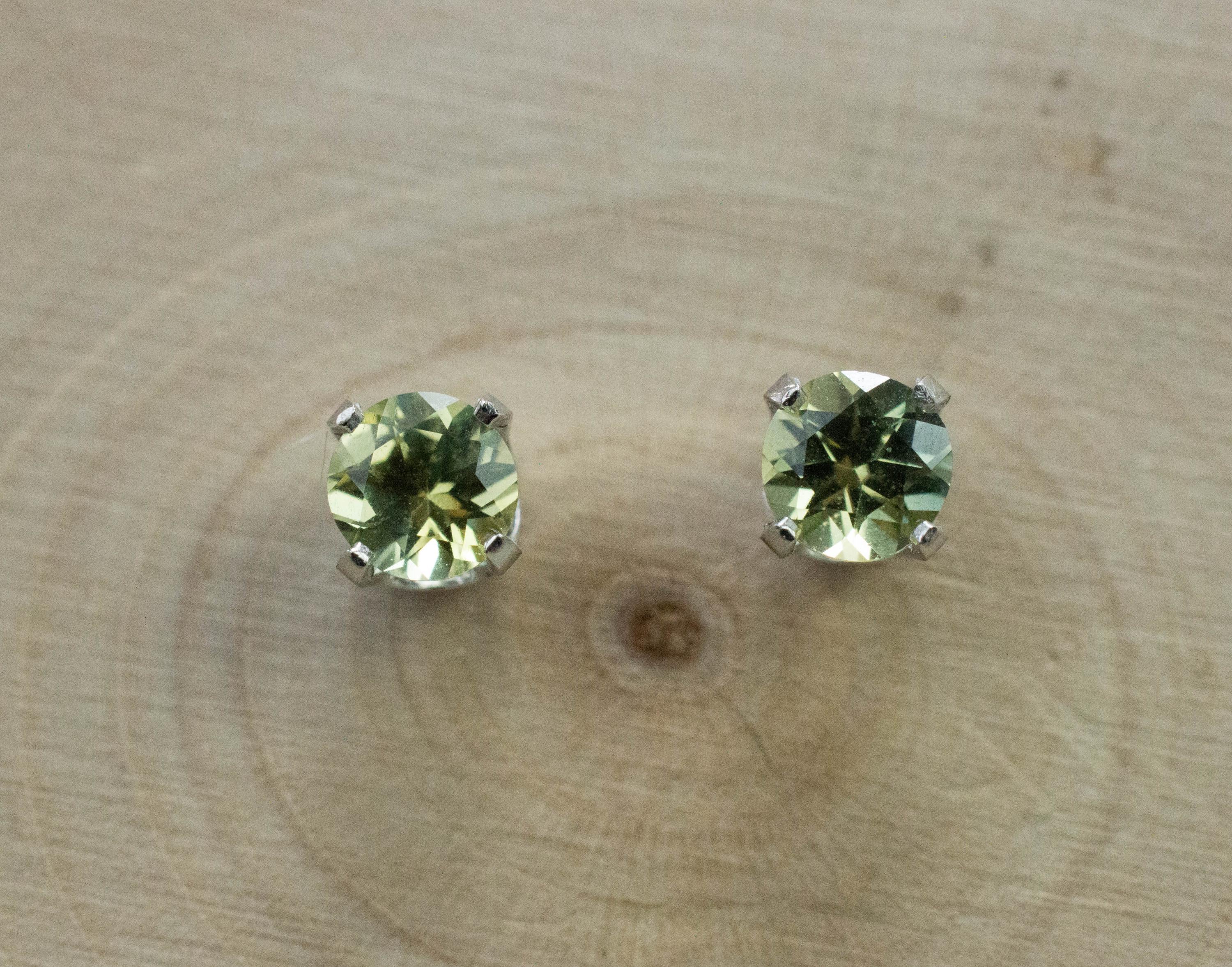 Australia Sapphire Earrings, Natural Untreated Parti Sapphire; 0.855cts - Mark Oliver Gems