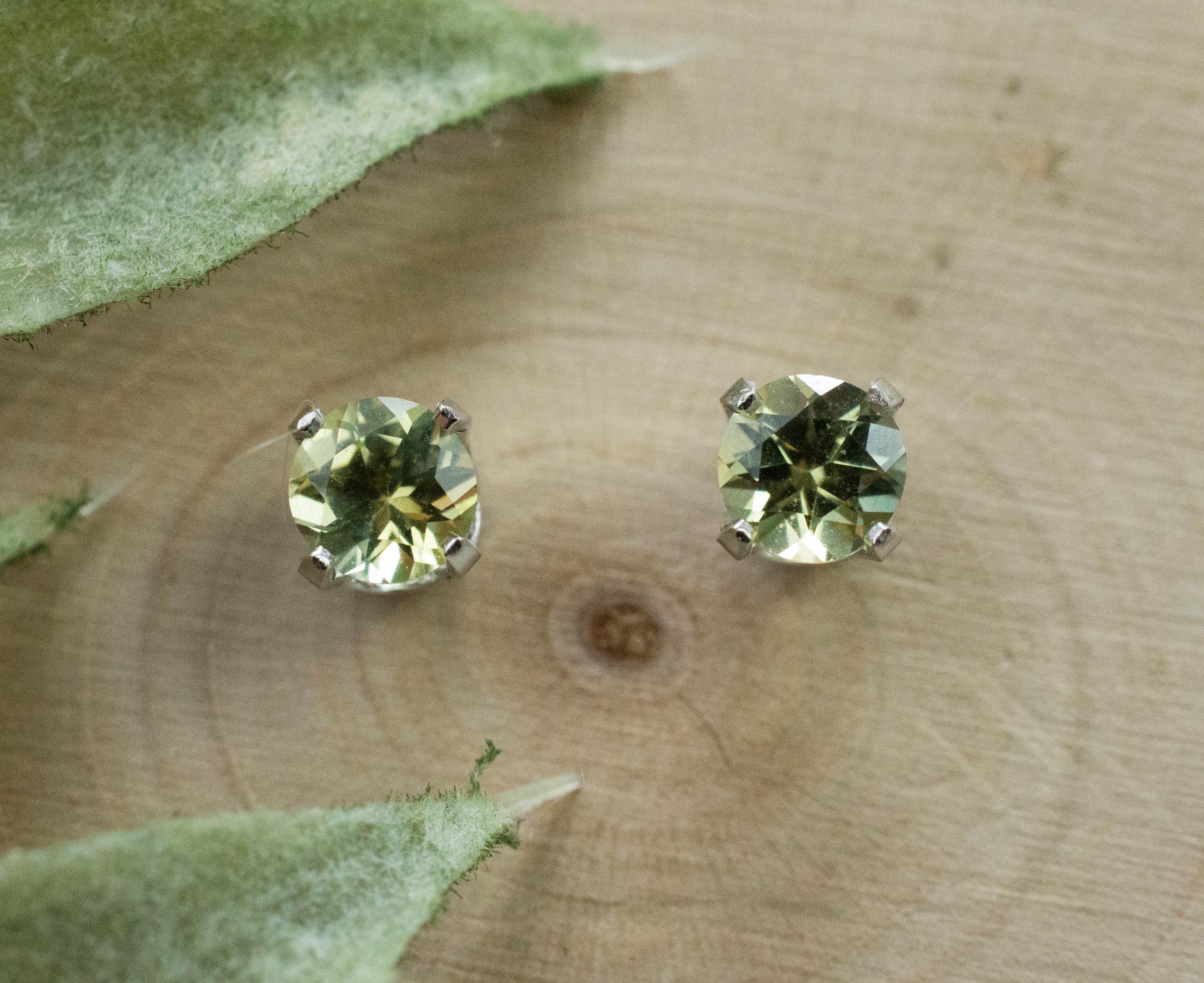 Australia Sapphire Earrings, Natural Untreated Parti Sapphire; 0.855cts - Mark Oliver Gems