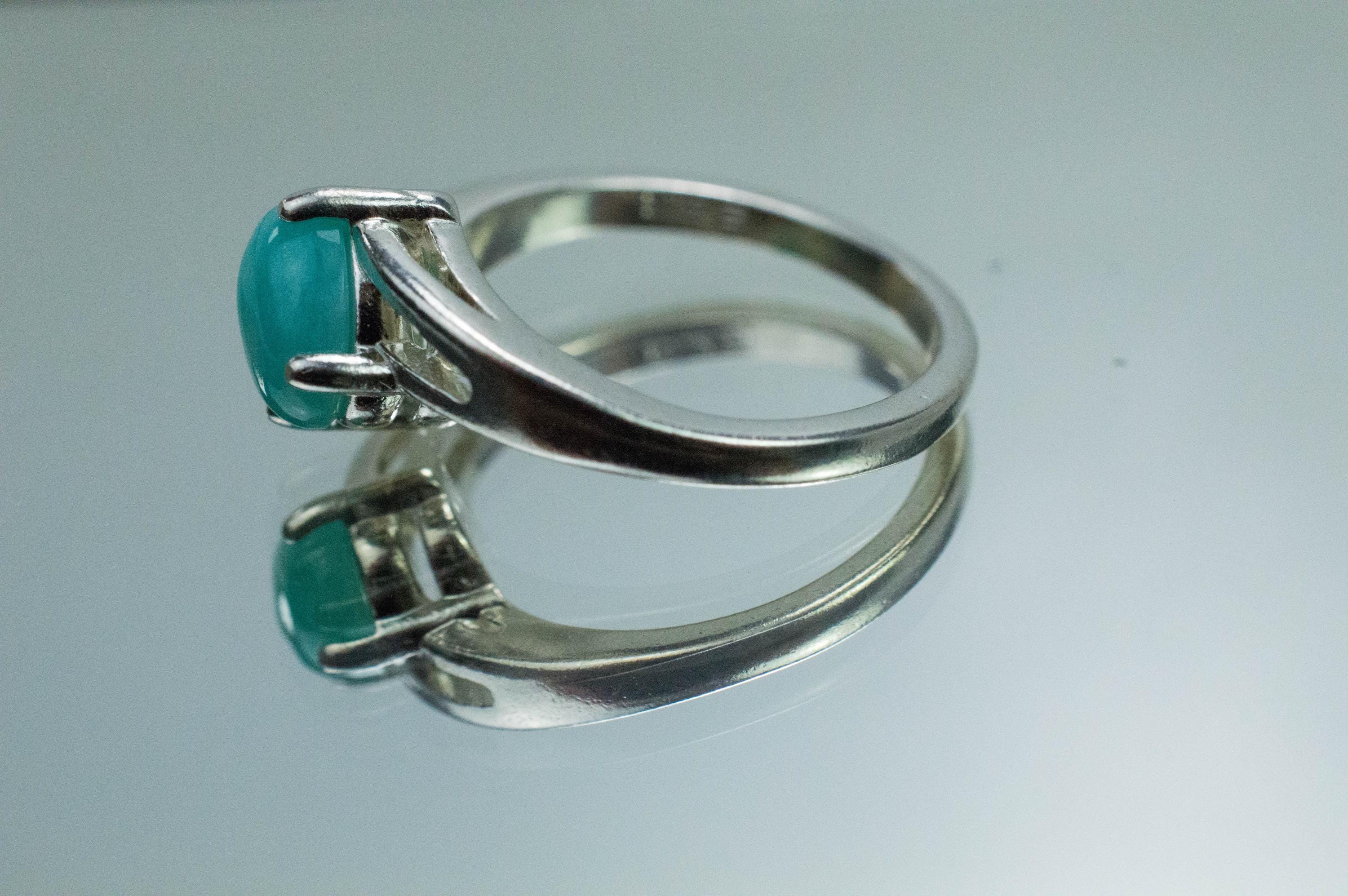 Amazonite Pendant; Natural Untreated Peru Amazonite; 1.280cts - Mark Oliver Gems