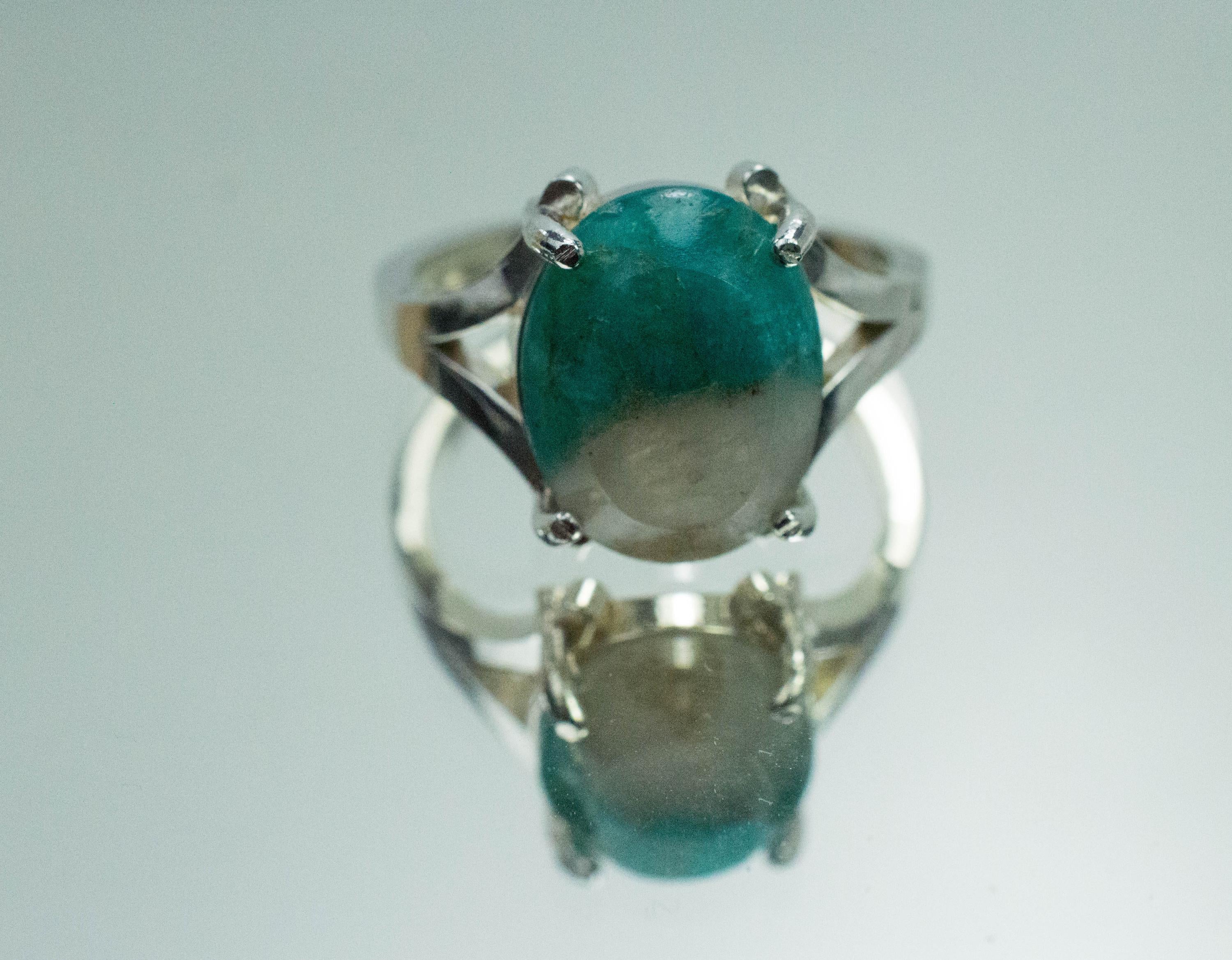 Amazonite Pendant; Natural Untreated Brazil Amazonite in Quartz; 3.575cts - Mark Oliver Gems