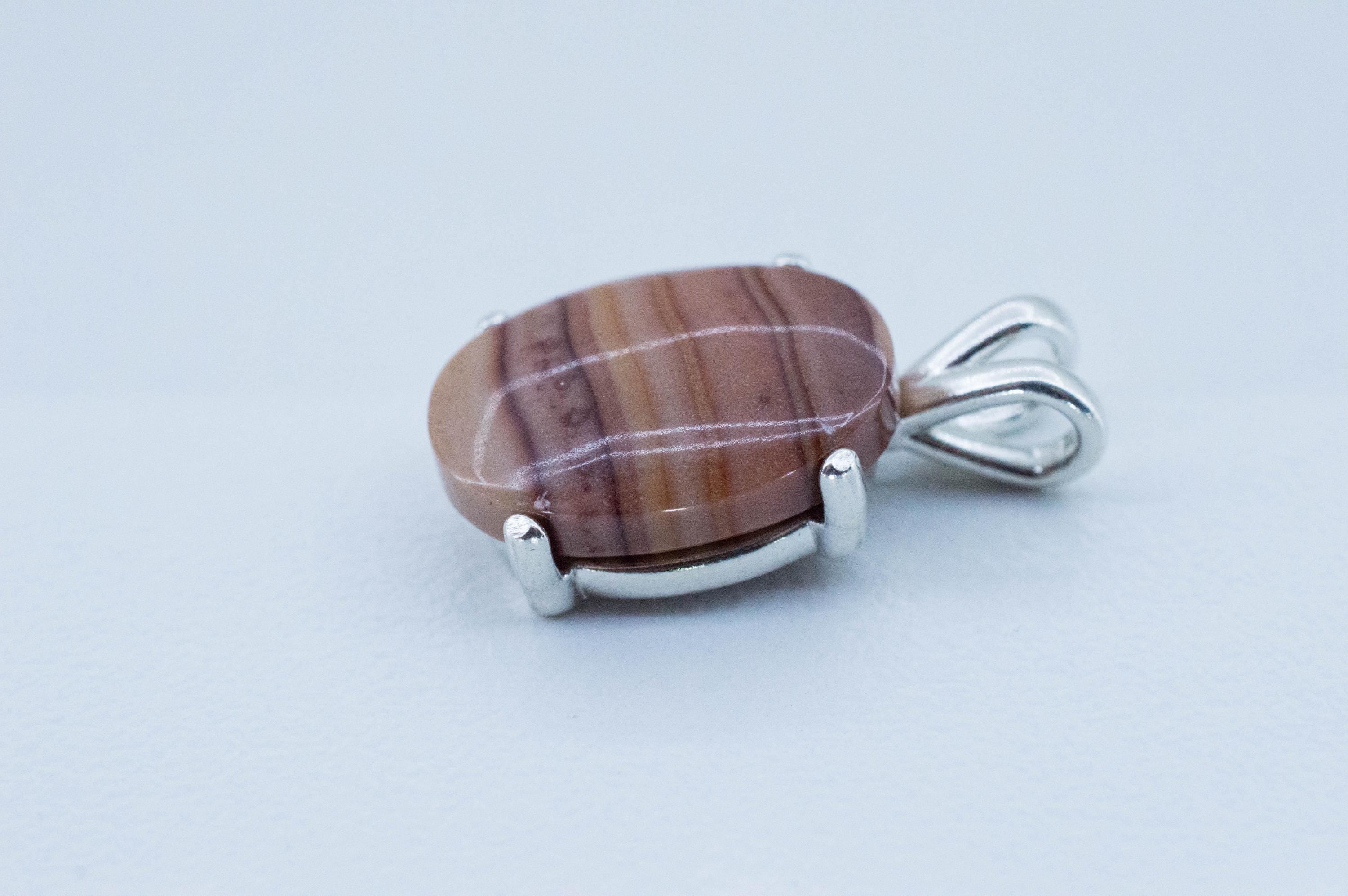 Dolomite Pendant; Natural Untreated Mexico Rolling Hills Dolomite; 7.145cts - Mark Oliver Gems