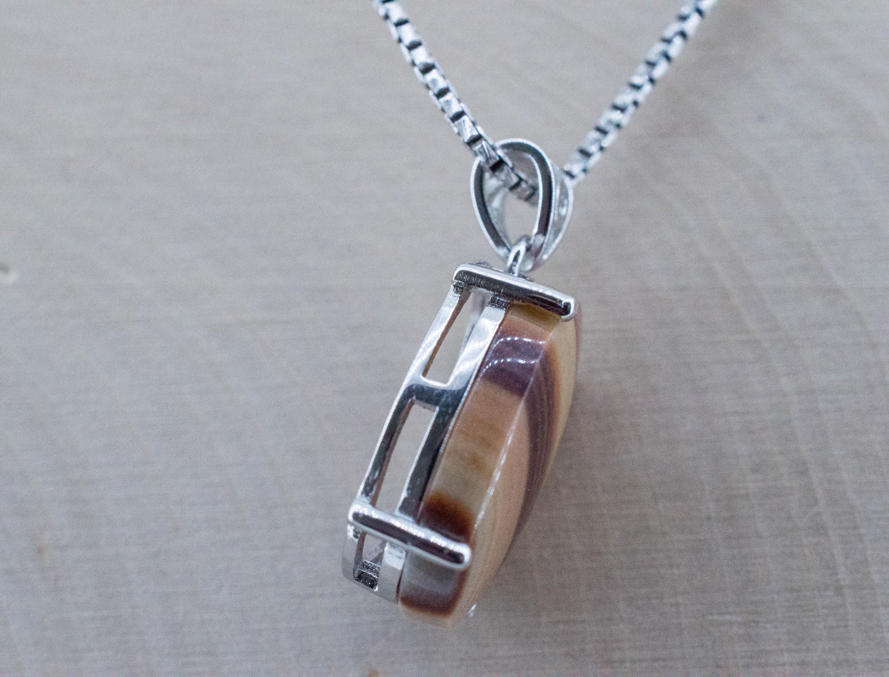 Dolomite Pendant; Natural Untreated Mexico Rolling Hills Dolomite; 8.925cts - Mark Oliver Gems