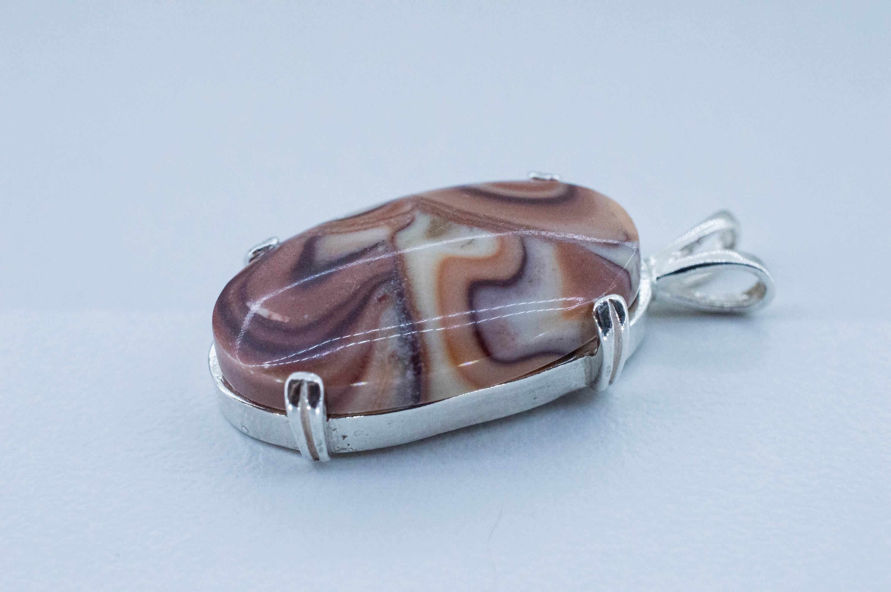 Dolomite Pendant; Natural Untreated Mexico Rolling Hills Dolomite; 16.550cts - Mark Oliver Gems