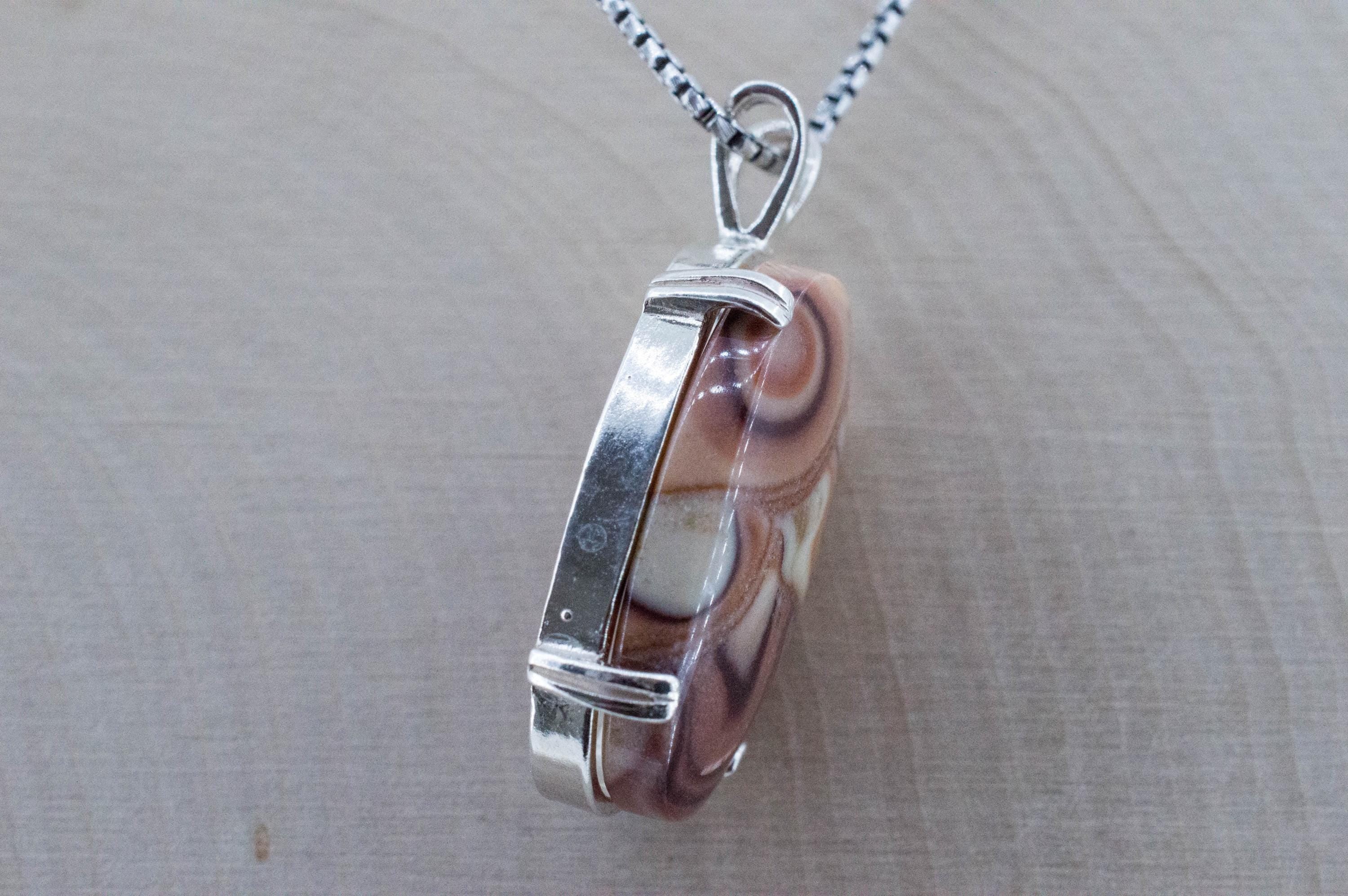 Dolomite Pendant; Natural Untreated Mexico Rolling Hills Dolomite; 16.550cts - Mark Oliver Gems