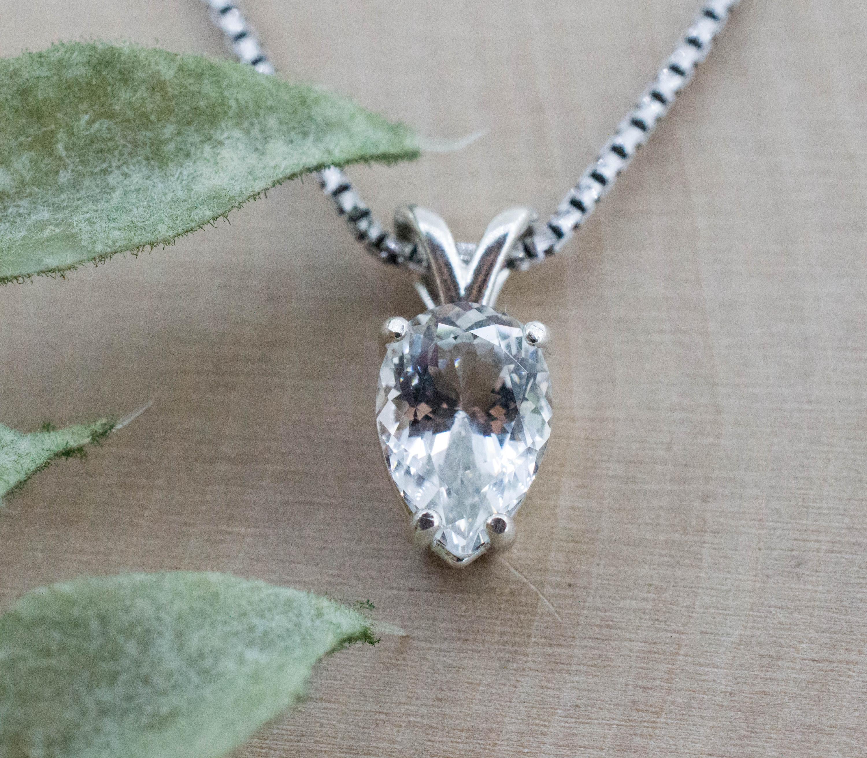 Topaz Pendant; Natural Untreated Colombia Topaz; 2.245cts - Mark Oliver Gems