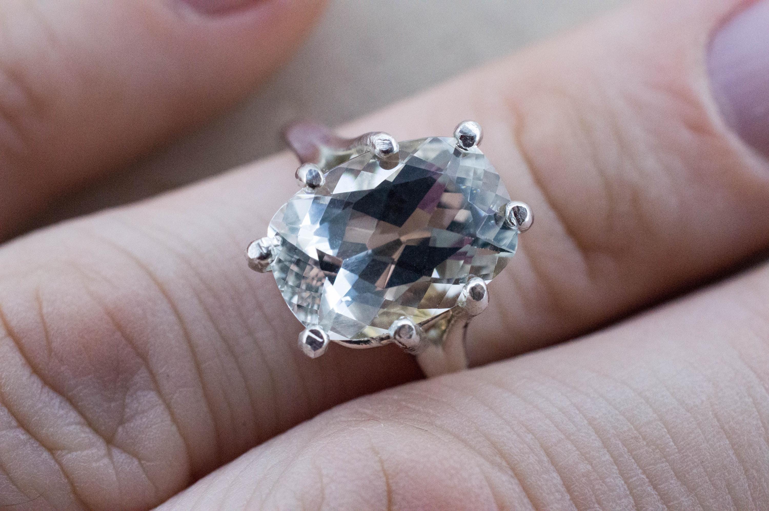 Topaz Ring, Natural Untreated Colombia Topaz; 6.155cts - Mark Oliver Gems