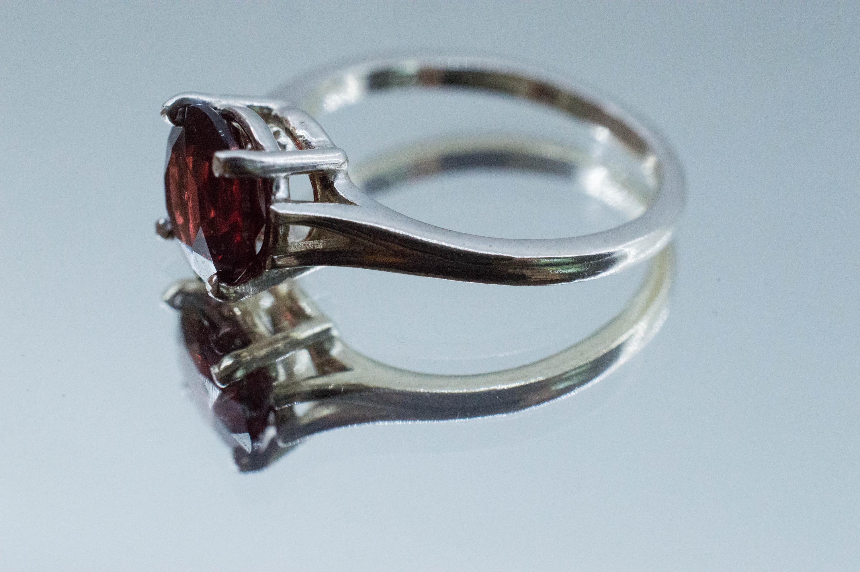 Pyrope Garnet Ring; Natural Untreated Madagascar Garnet; 2.310cts - Mark Oliver Gems